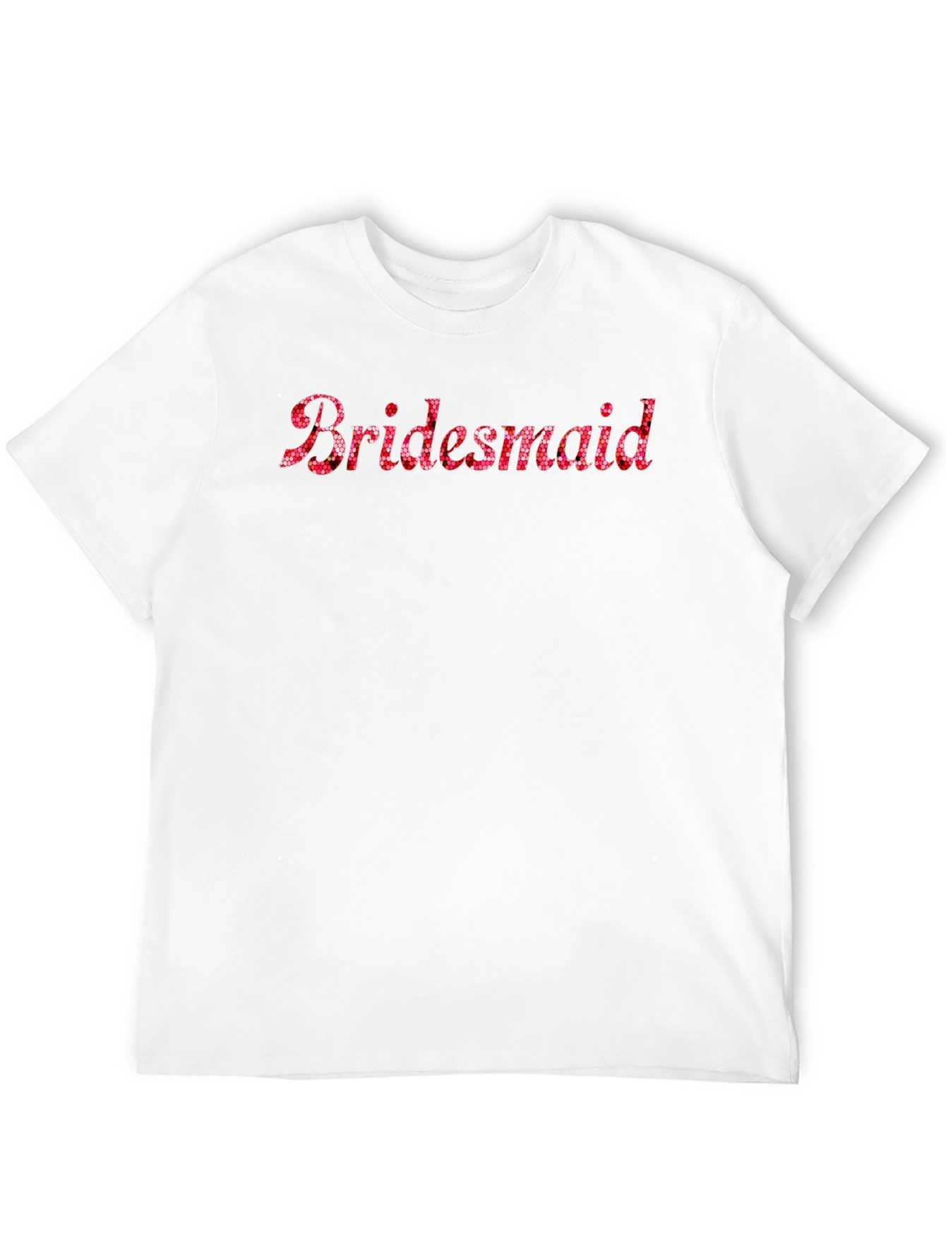 Bridesmaid Sparkle Graphic T-Shirt