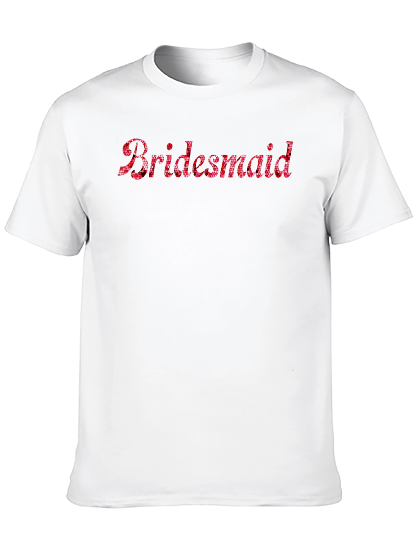 Bridesmaid Sparkle Graphic T-Shirt