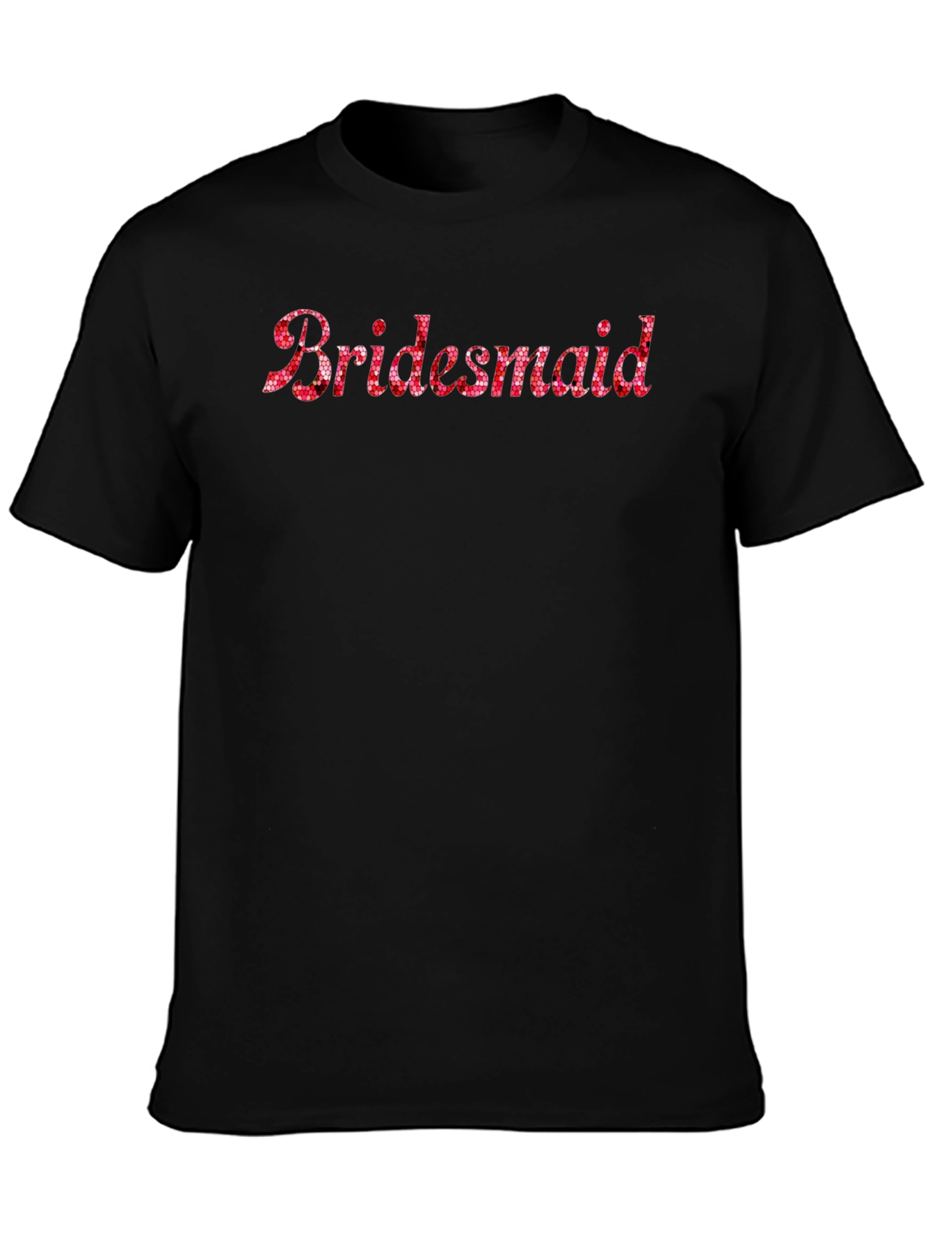 Bridesmaid Sparkle Graphic T-Shirt