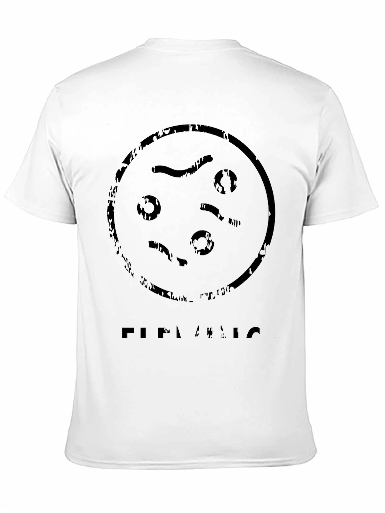 Black Circle Design Tee