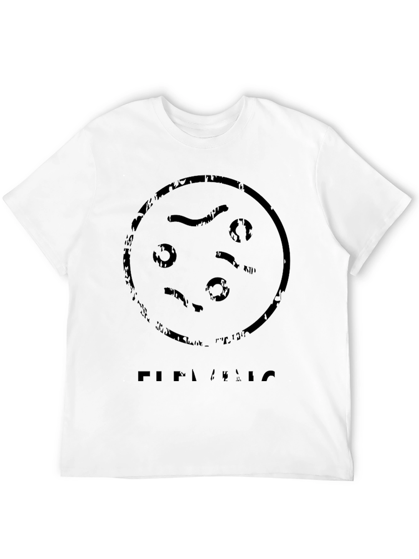 Black Circle Design Tee