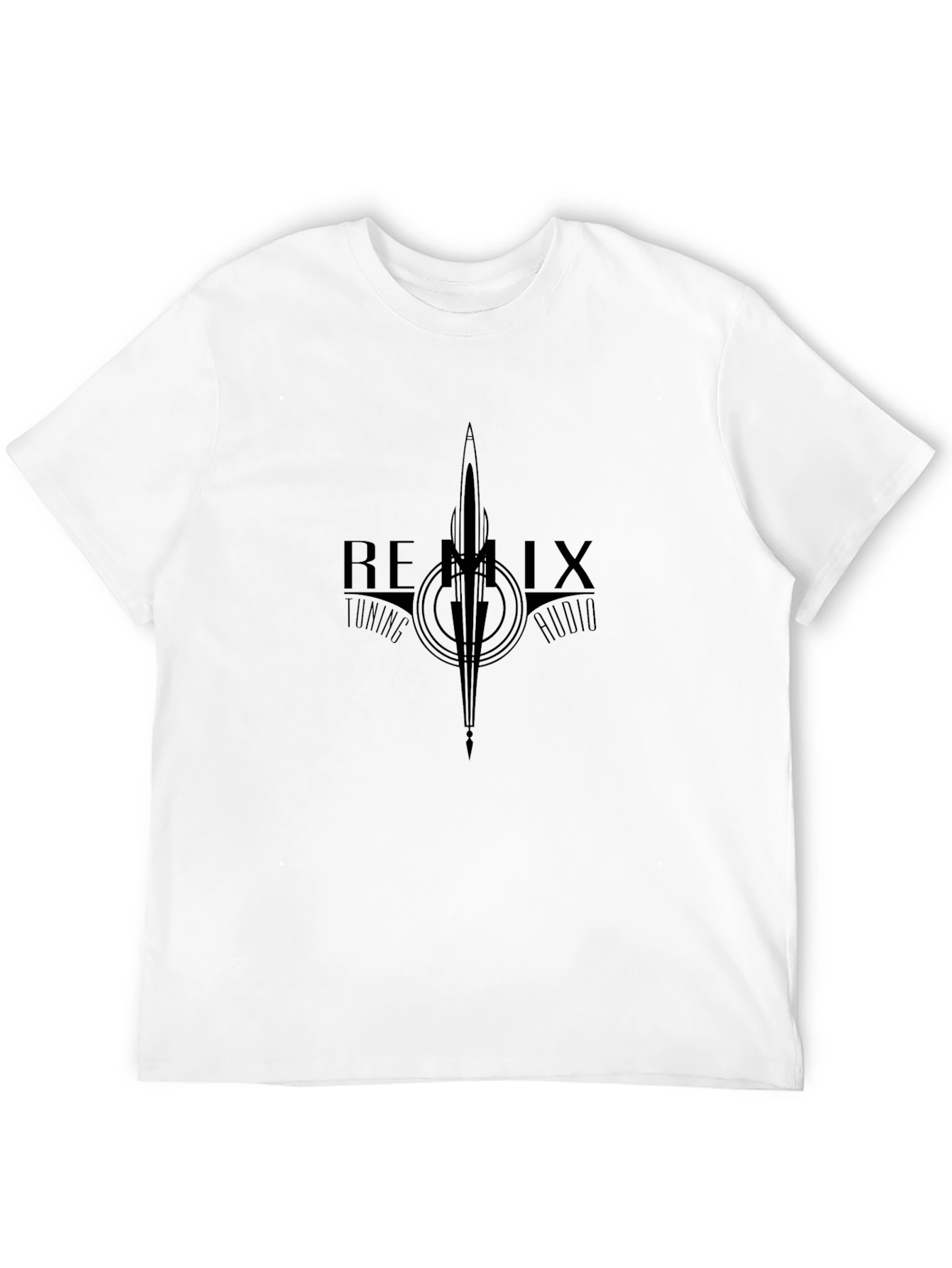 Remix Tuning Audio Black Graphic Tee