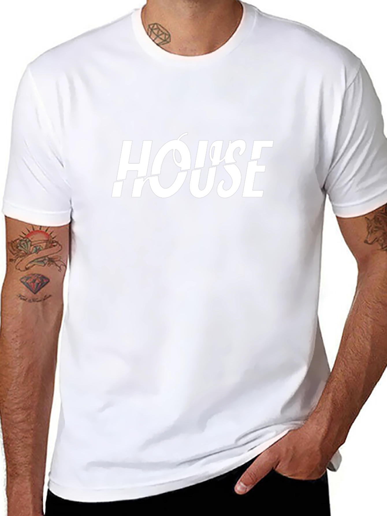 House Music T-Shirt - Classic DJ Design