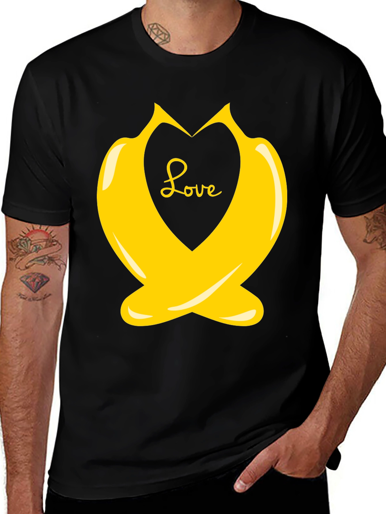 Banana Love Graphic Tee - Fun & Unique!