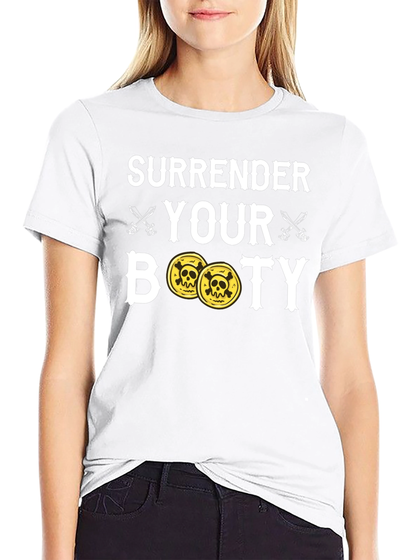 Surrender Your Booty Pirate T-Shirt