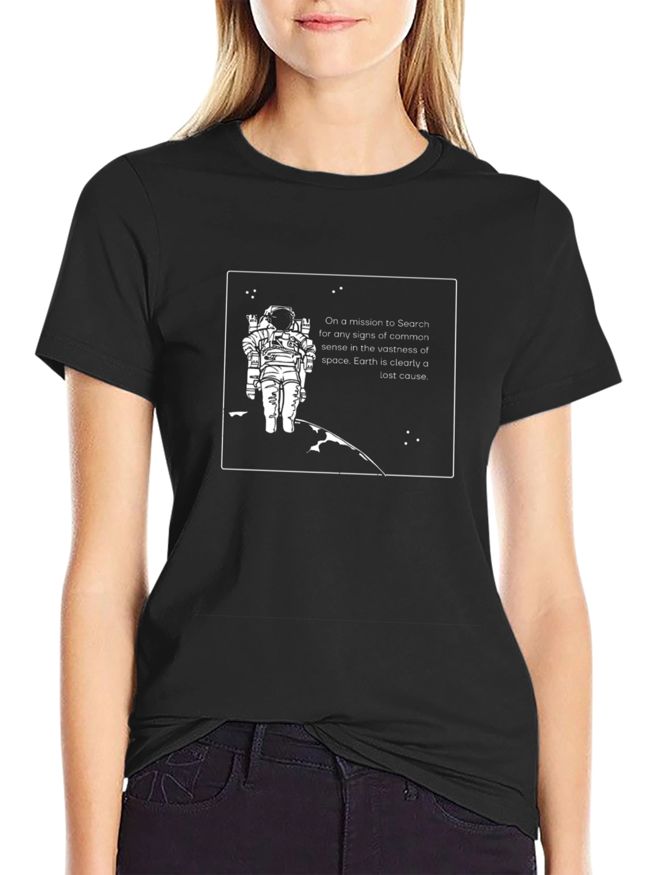 Astronaut Lost Cause T-Shirt - Space Mission