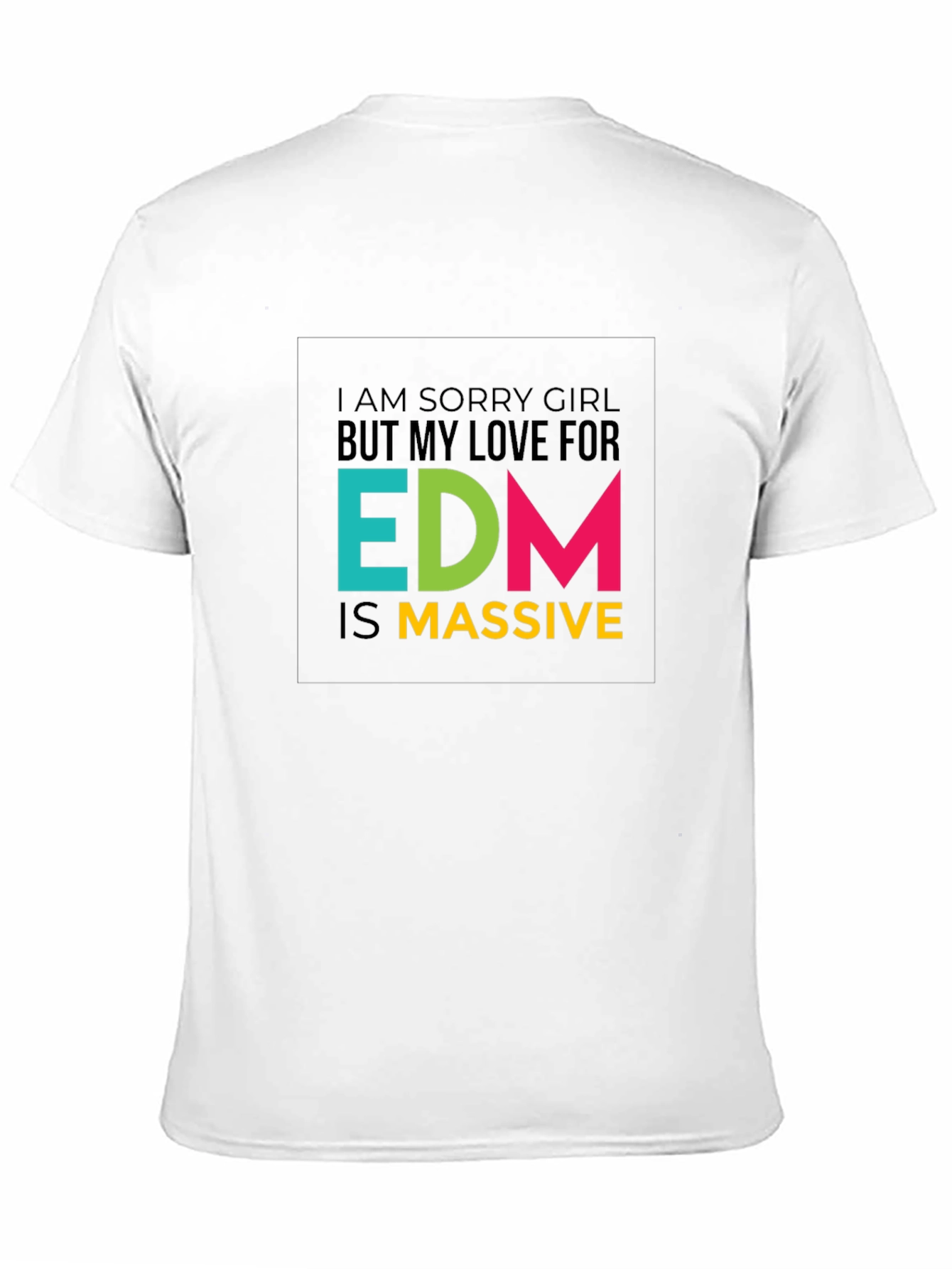 EDM Lover Graphic T-Shirt - Funny Music Tee