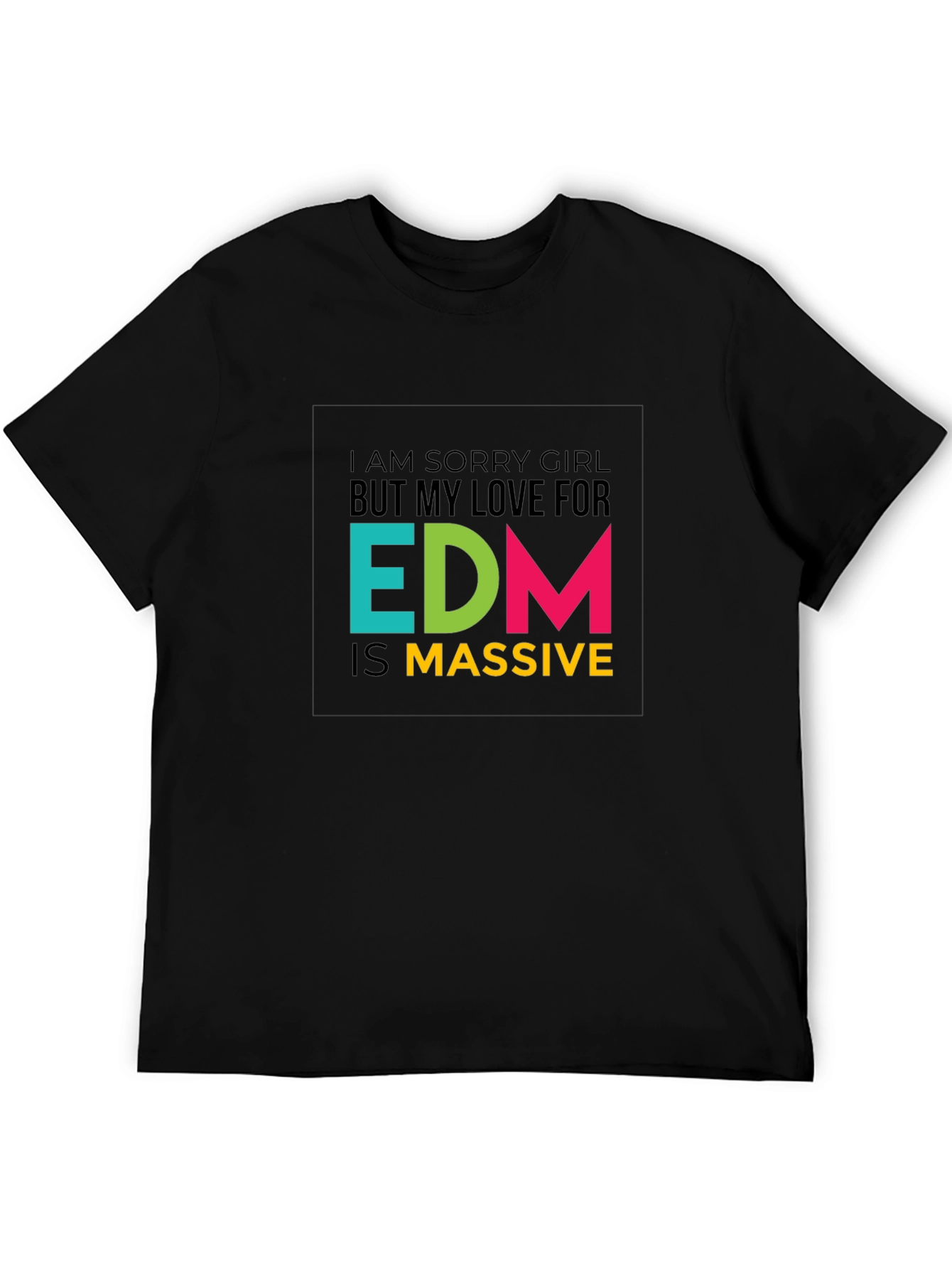 EDM Lover Graphic T-Shirt - Funny Music Tee