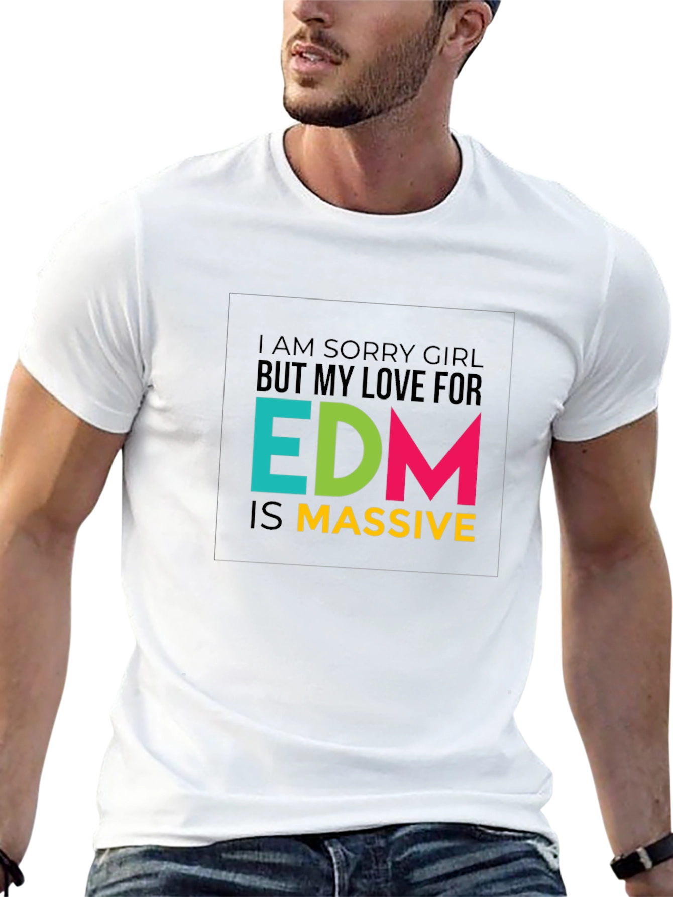 EDM Lover Graphic T-Shirt - Funny Music Tee