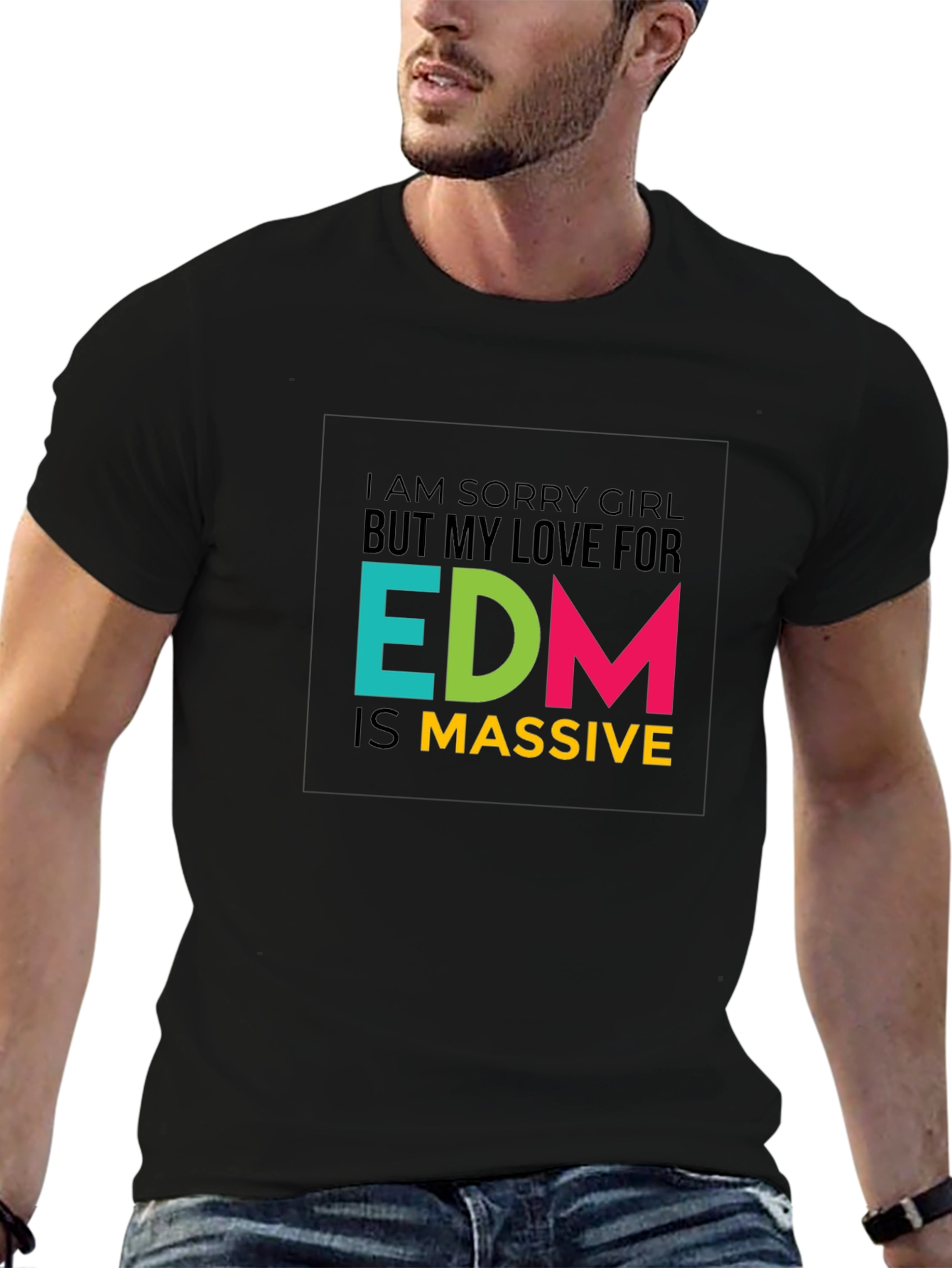 EDM Lover Graphic T-Shirt - Funny Music Tee