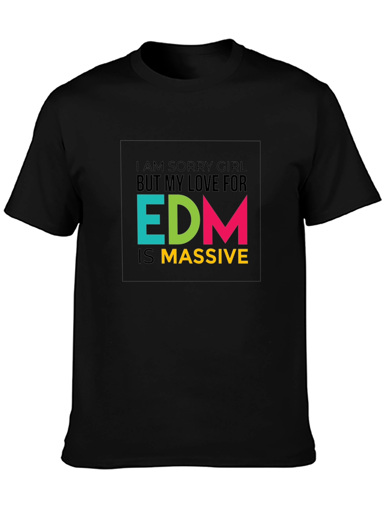 EDM Lover Graphic T-Shirt - Funny Music Tee