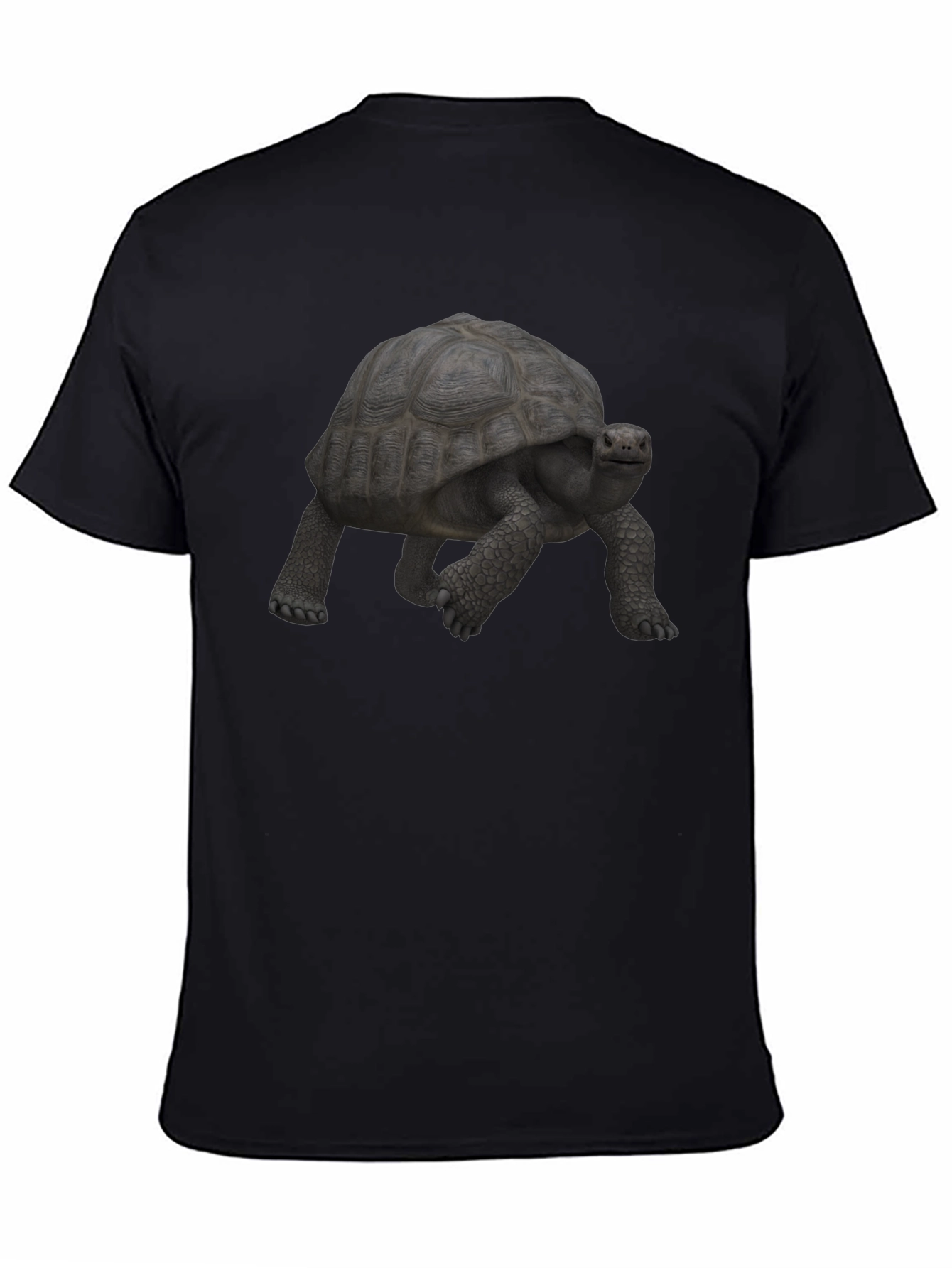 Turtle Graphic Tee - Black Casual Shirt