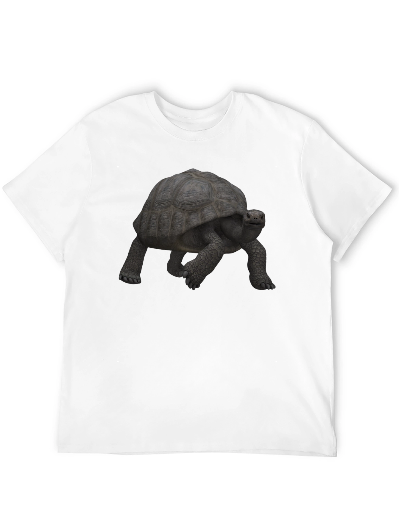 Turtle Graphic Tee - Black Casual Shirt