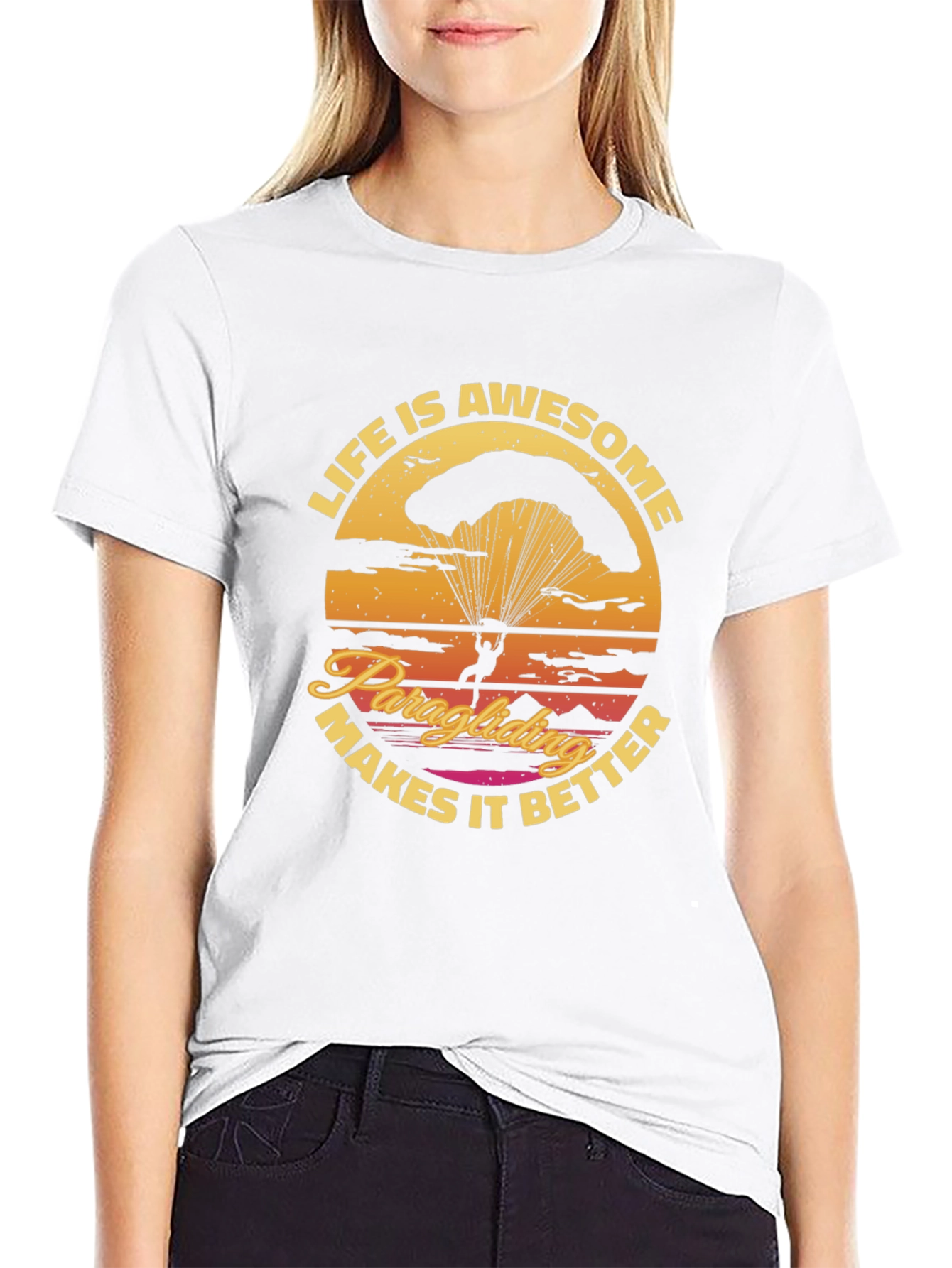Awesome Paragliding T-Shirt