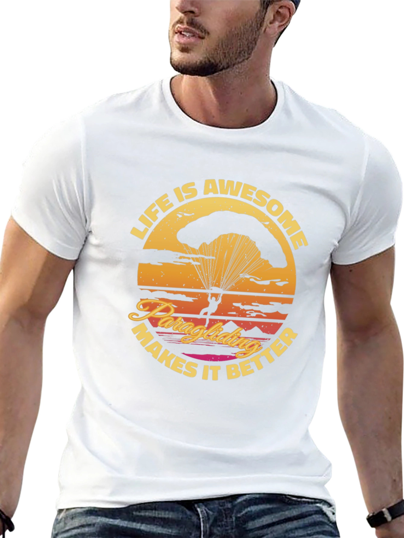 Awesome Paragliding T-Shirt