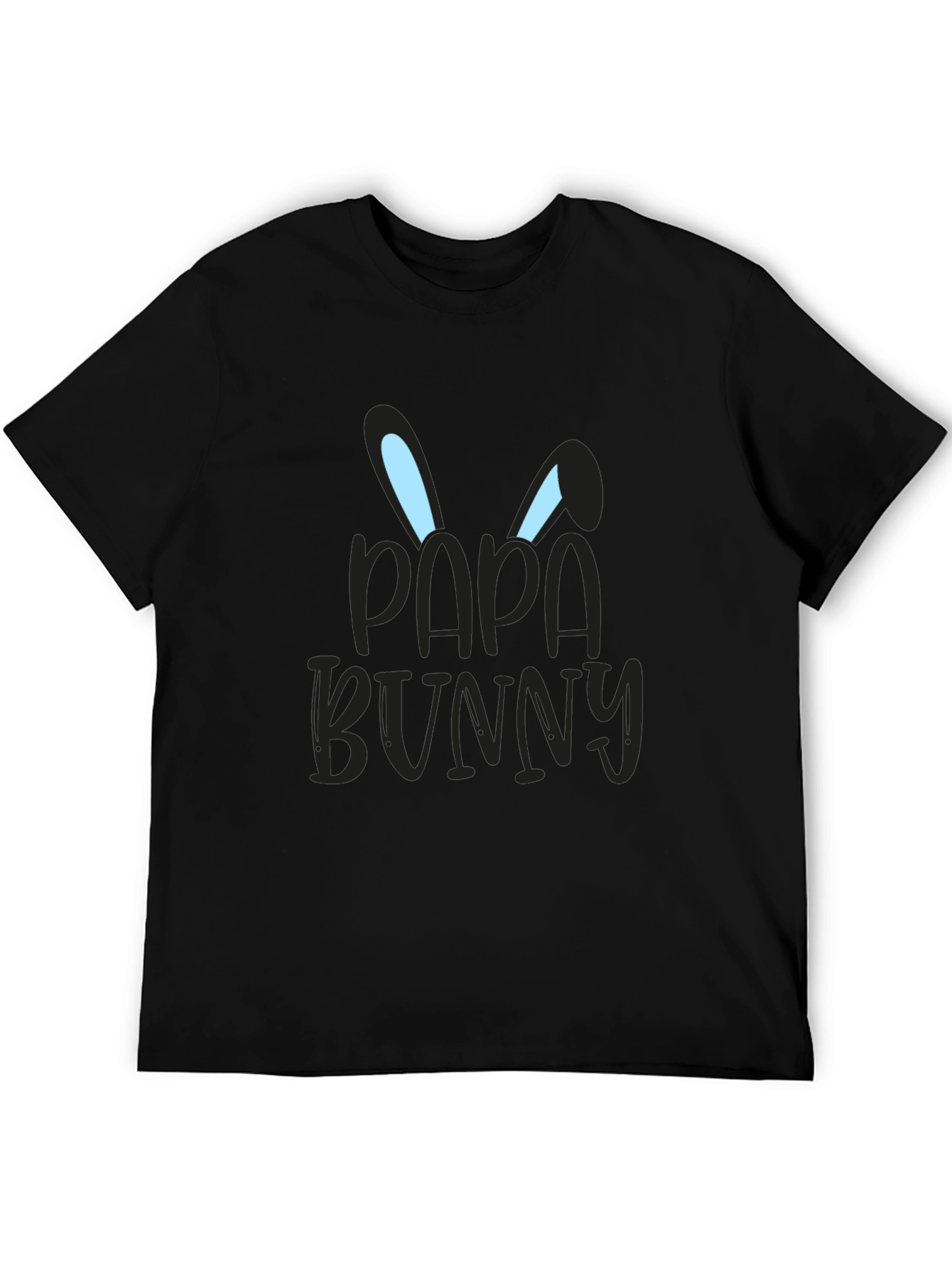 Papa Bunny Graphic Tee - Easter Holiday Apparel