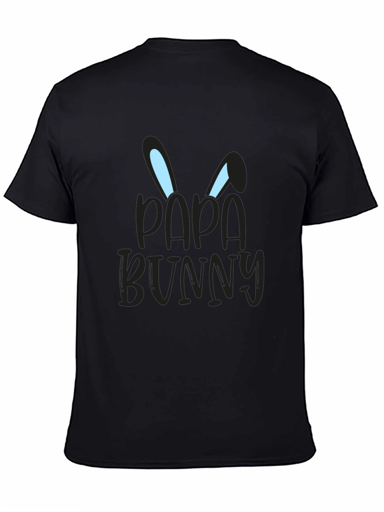 Papa Bunny Graphic Tee - Easter Holiday Apparel