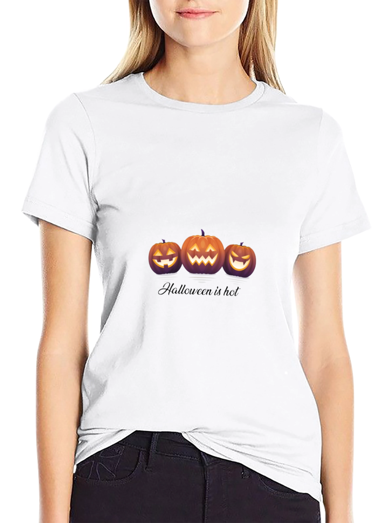 Halloween is Hot Graphic T-Shirt