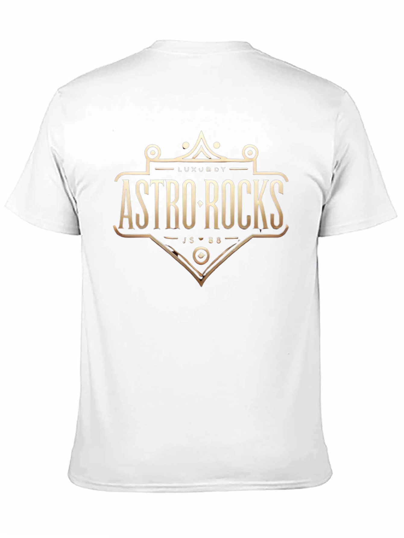 Astro Rocks Graphic Tee - Trendy Black T-Shirt