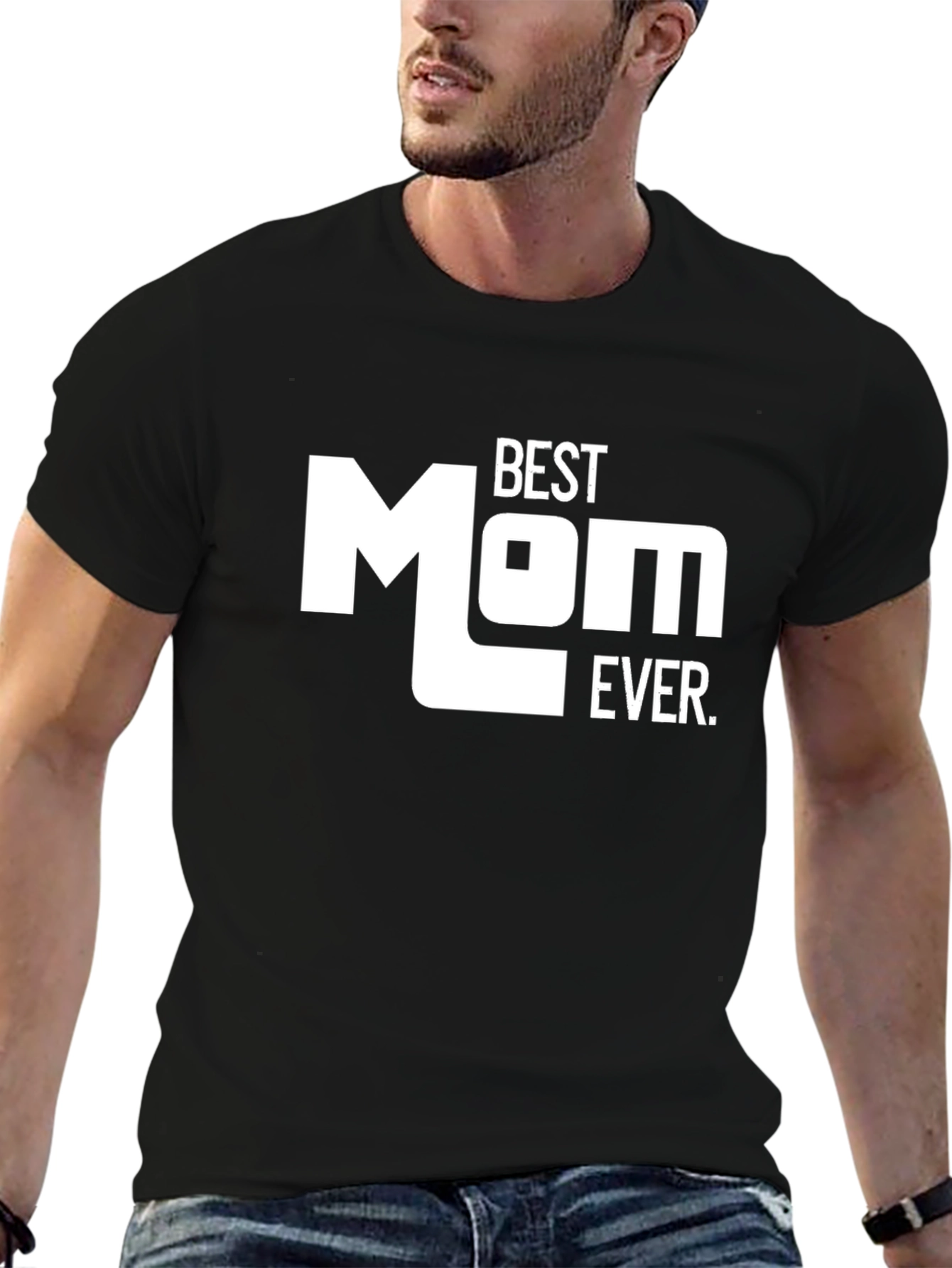 Best Mom Ever T-Shirt - Black Graphic Tee