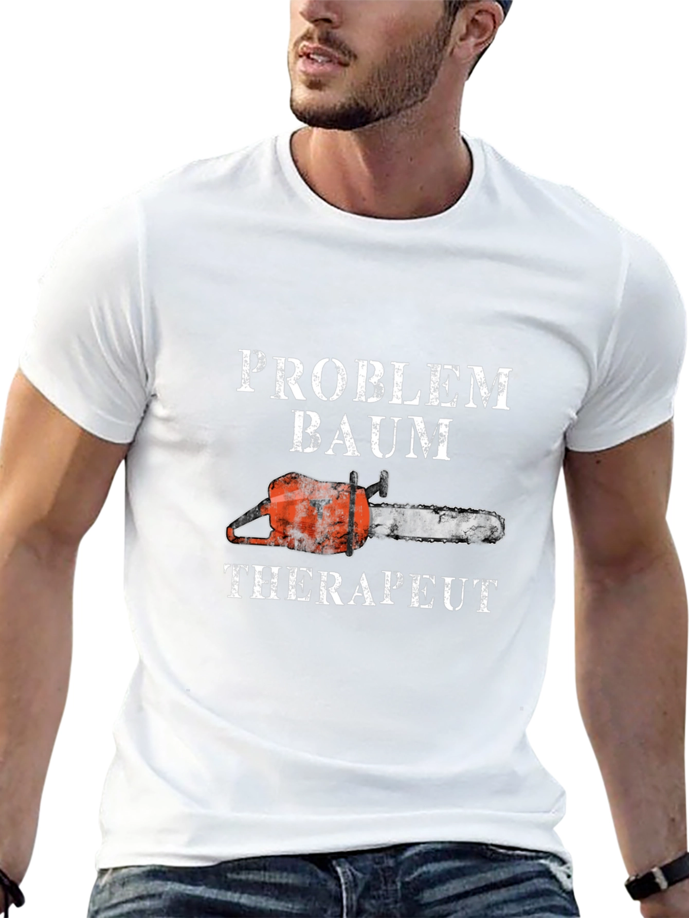 Problem Baum Therapeut T-Shirt - Arborist Tree Surgeon