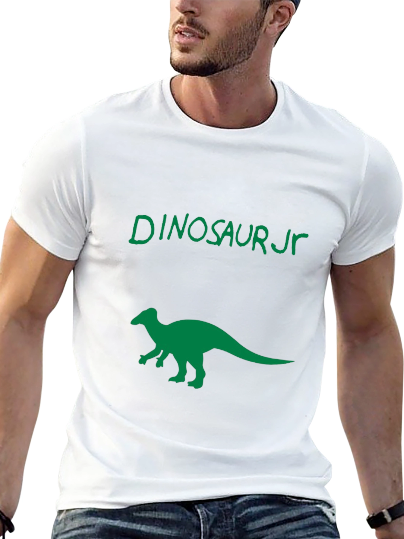 Dinosaur Jr. Graphic Tee - Black Cotton T-Shirt