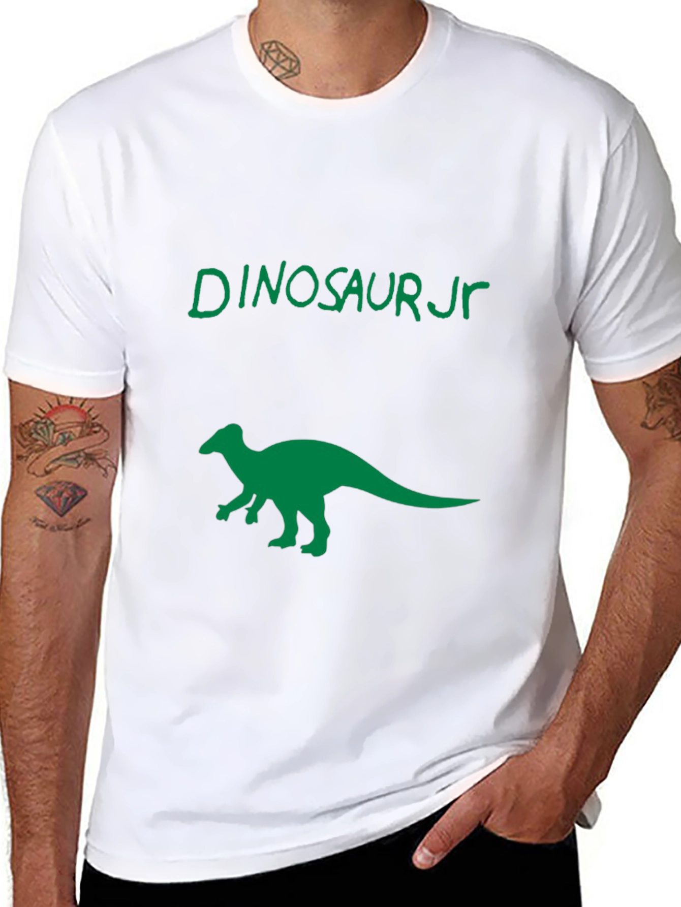 Dinosaur Jr. Graphic Tee - Black Cotton T-Shirt