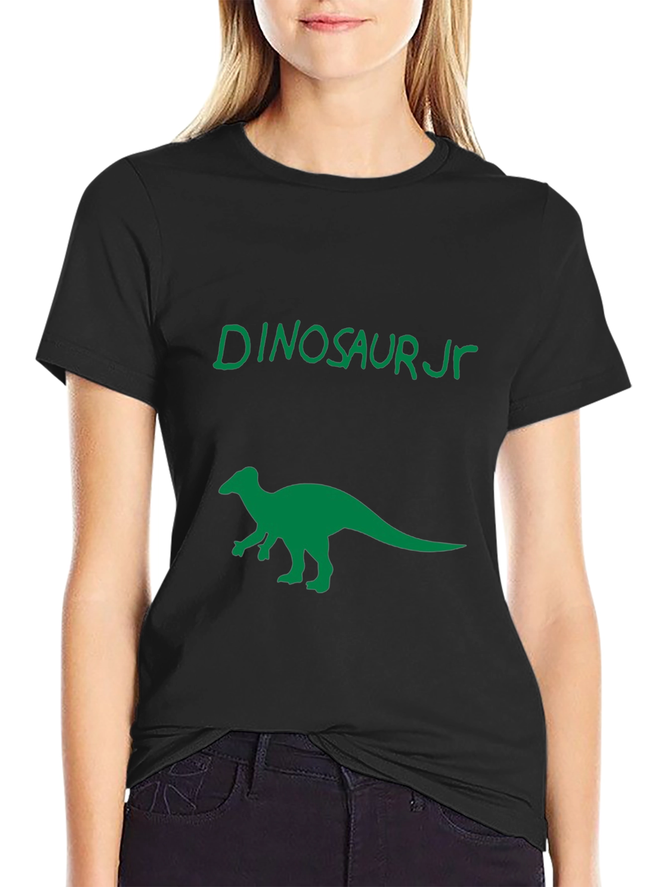 Dinosaur Jr. Graphic Tee - Black Cotton T-Shirt