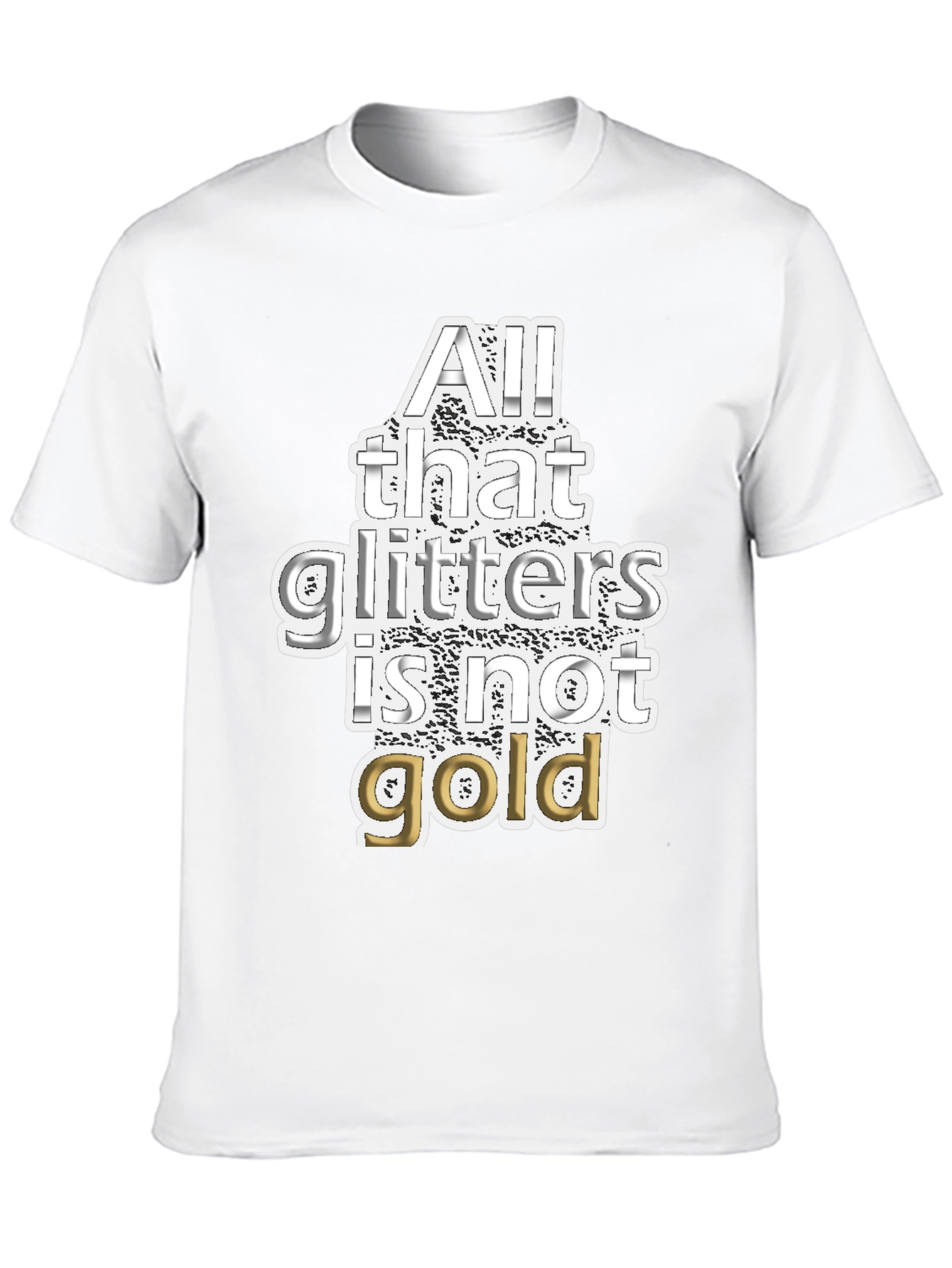 All That Glitters Mens Graphic T-Shirt