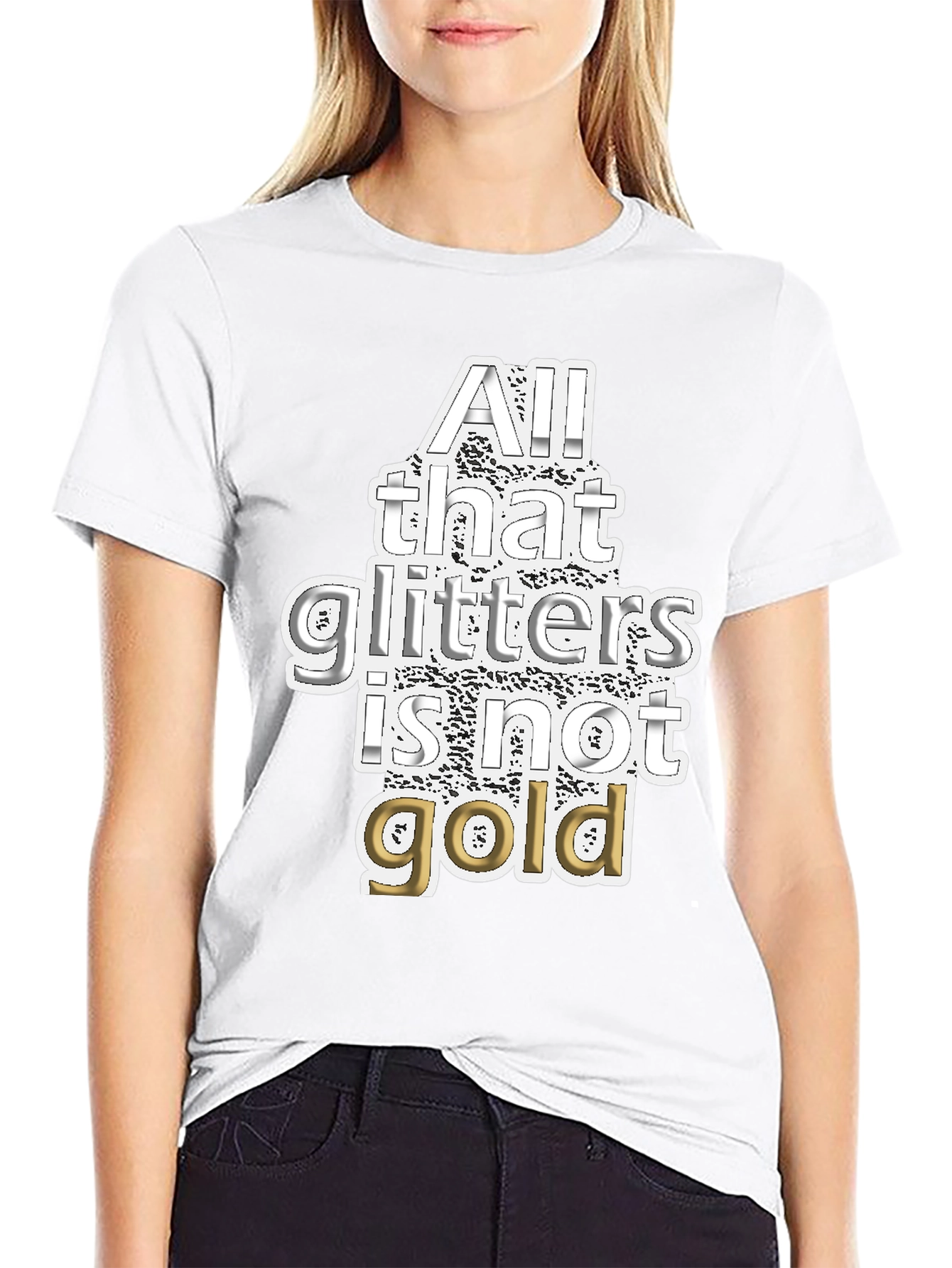 All That Glitters Mens Graphic T-Shirt