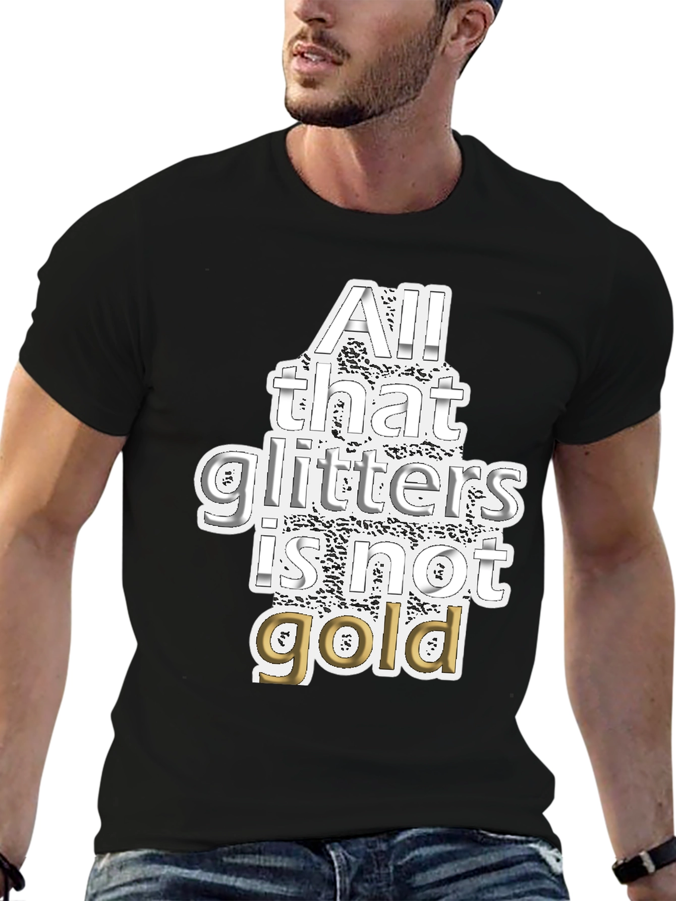 All That Glitters Mens Graphic T-Shirt