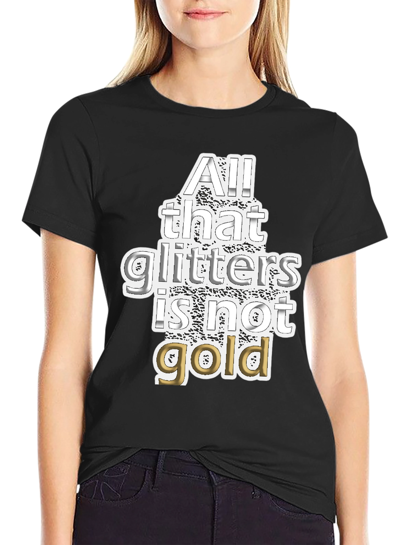 All That Glitters Mens Graphic T-Shirt