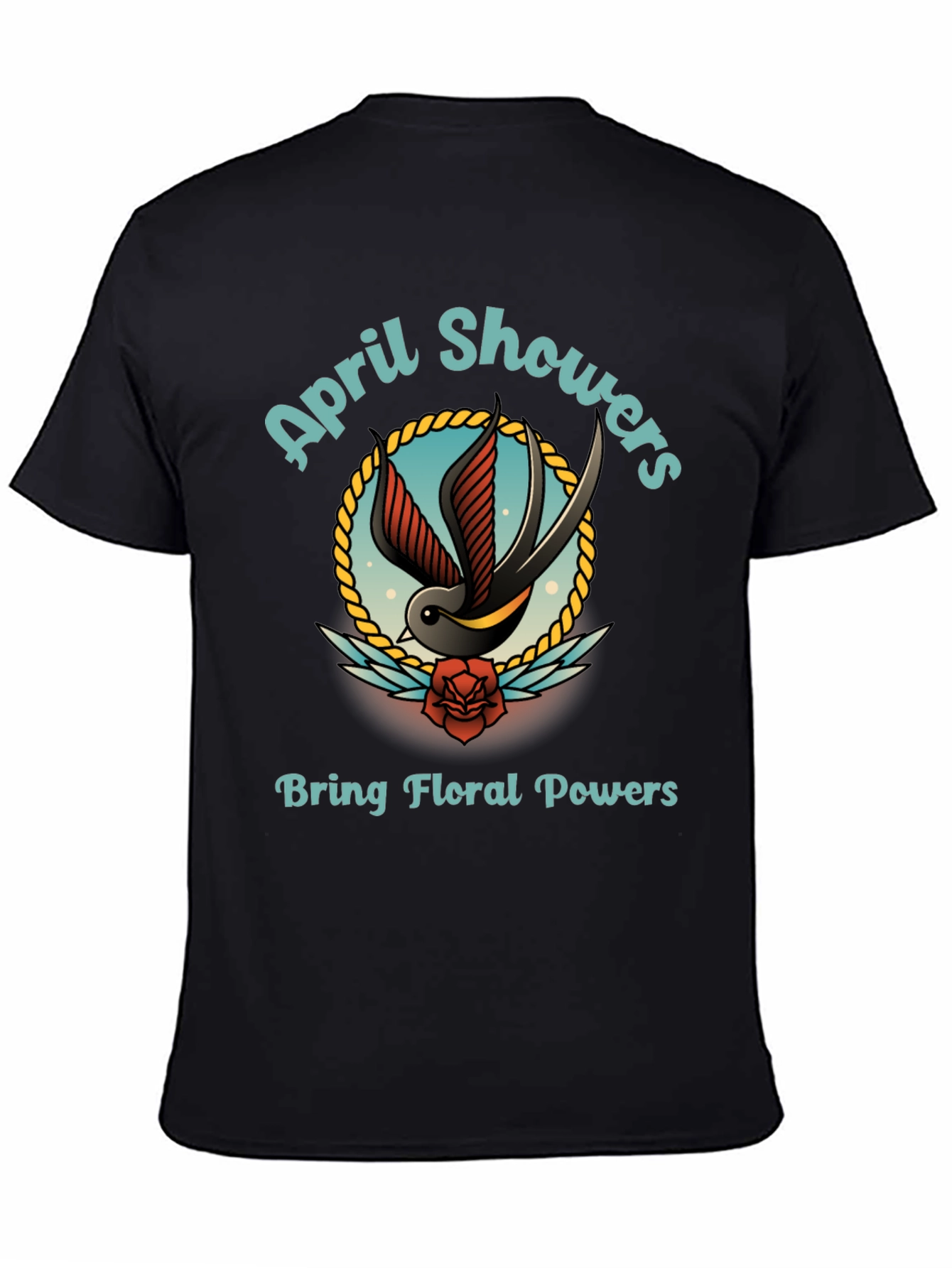 April Showers Floral Powers Graphic T-Shirt