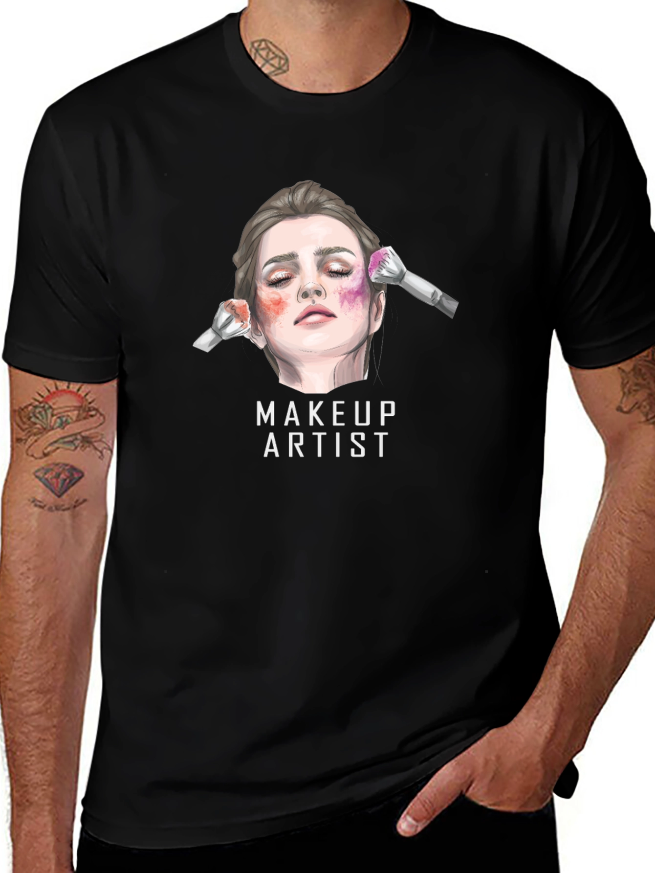 Makeup Artist Graphic Tee - Unisex