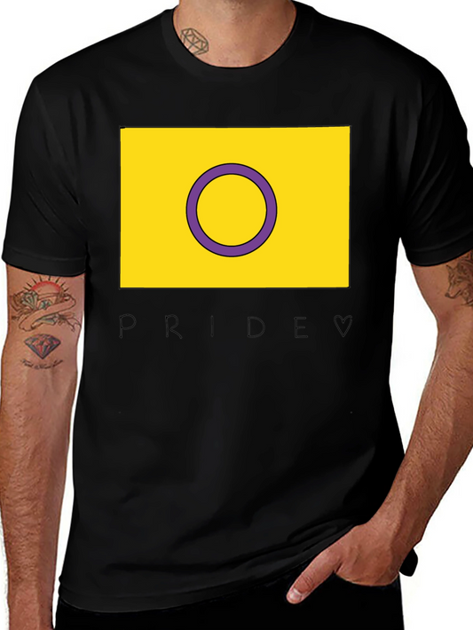 Intersex Pride T-Shirt - Black LGBTQ+ Tee