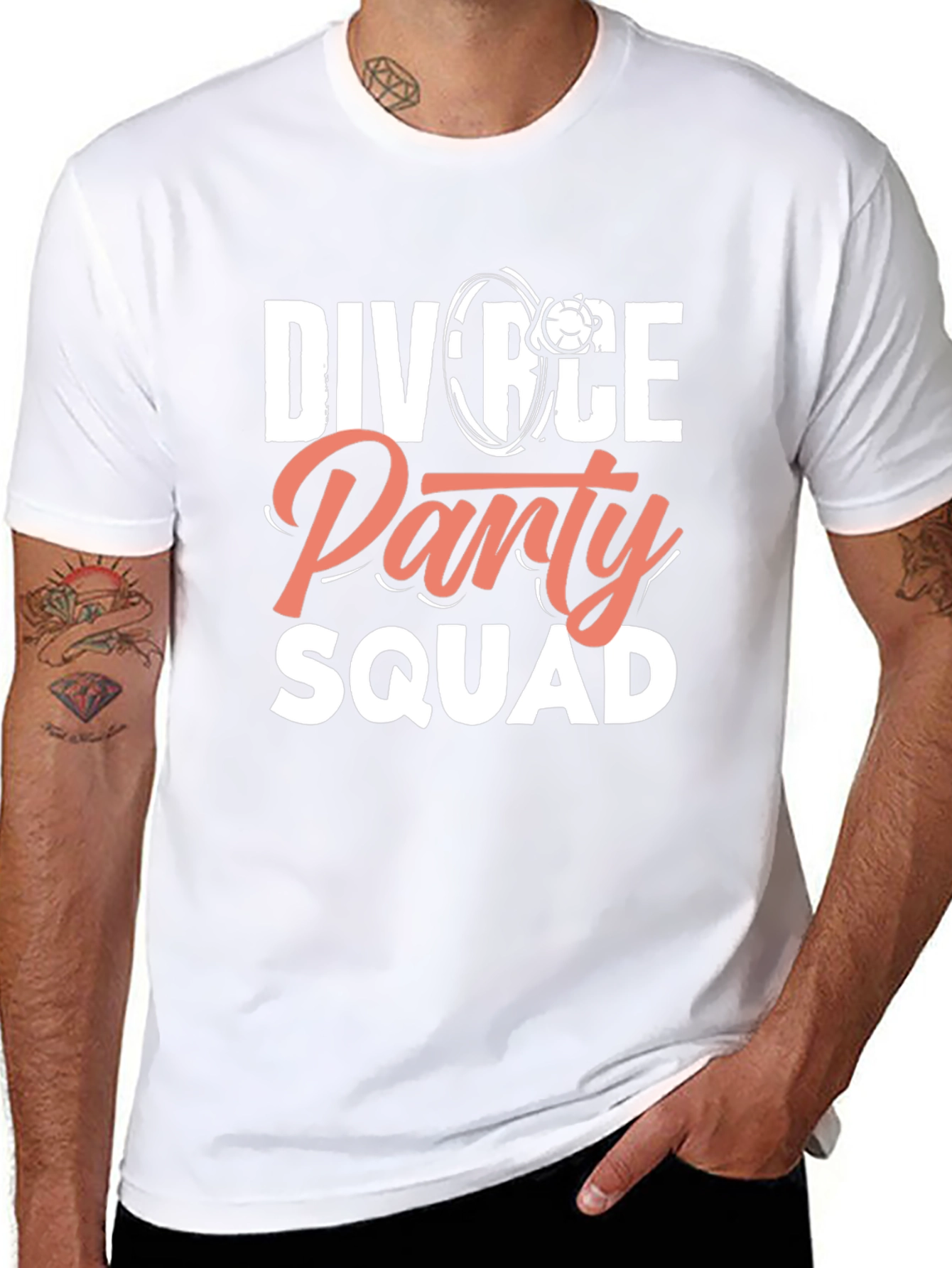 Divorce Party Squad Graphic Novelty T-Shirt