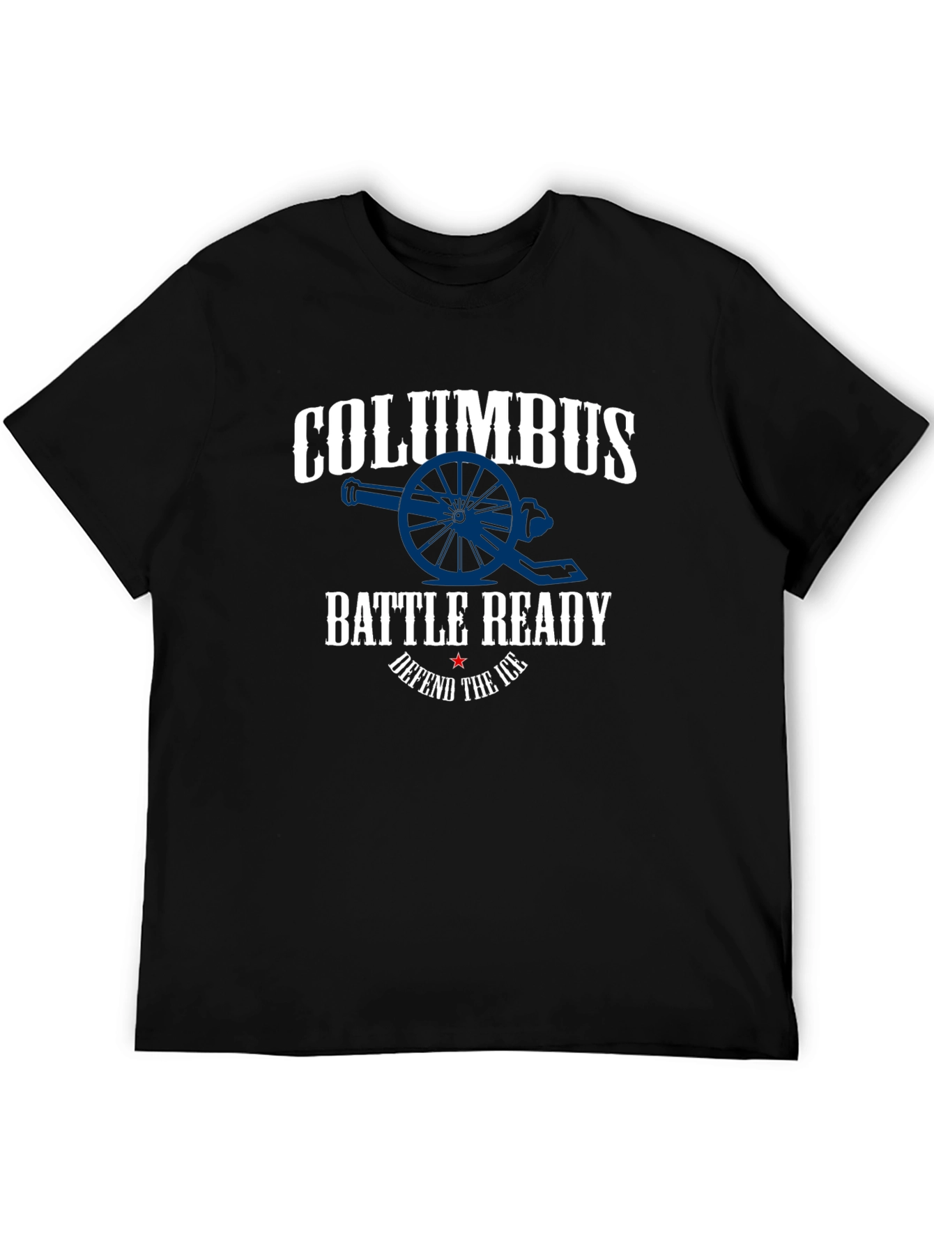 Columbus Battle Ready T-Shirt - Defend the Ice!