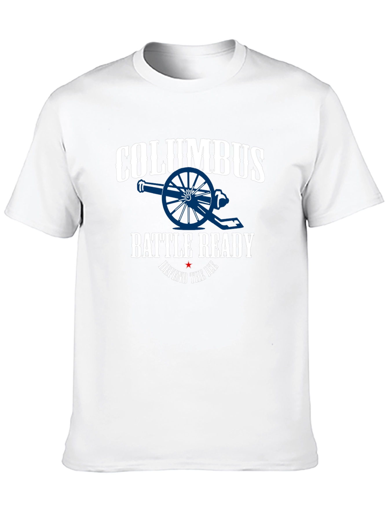 Columbus Battle Ready T-Shirt - Defend the Ice!