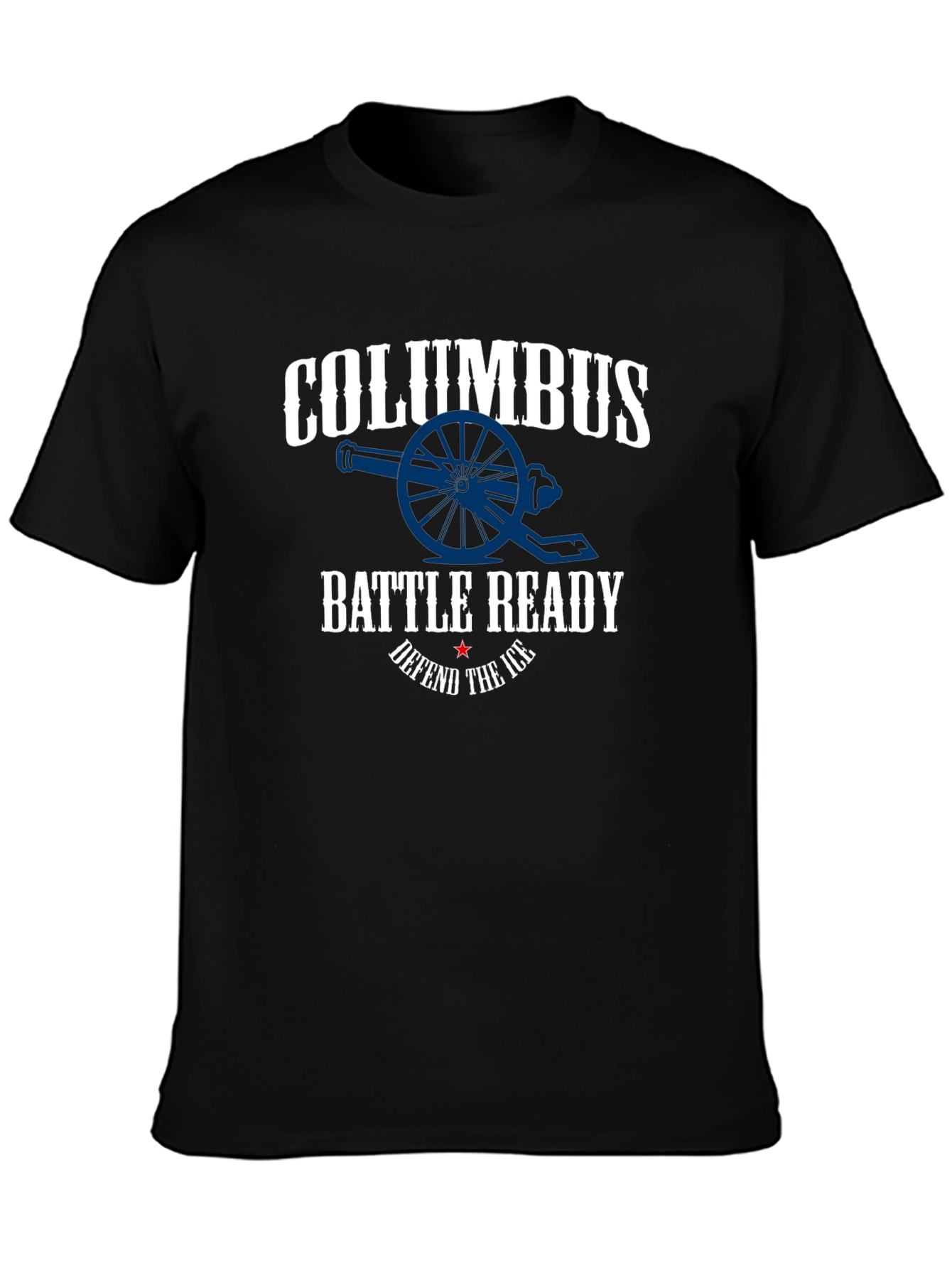 Columbus Battle Ready T-Shirt - Defend the Ice!