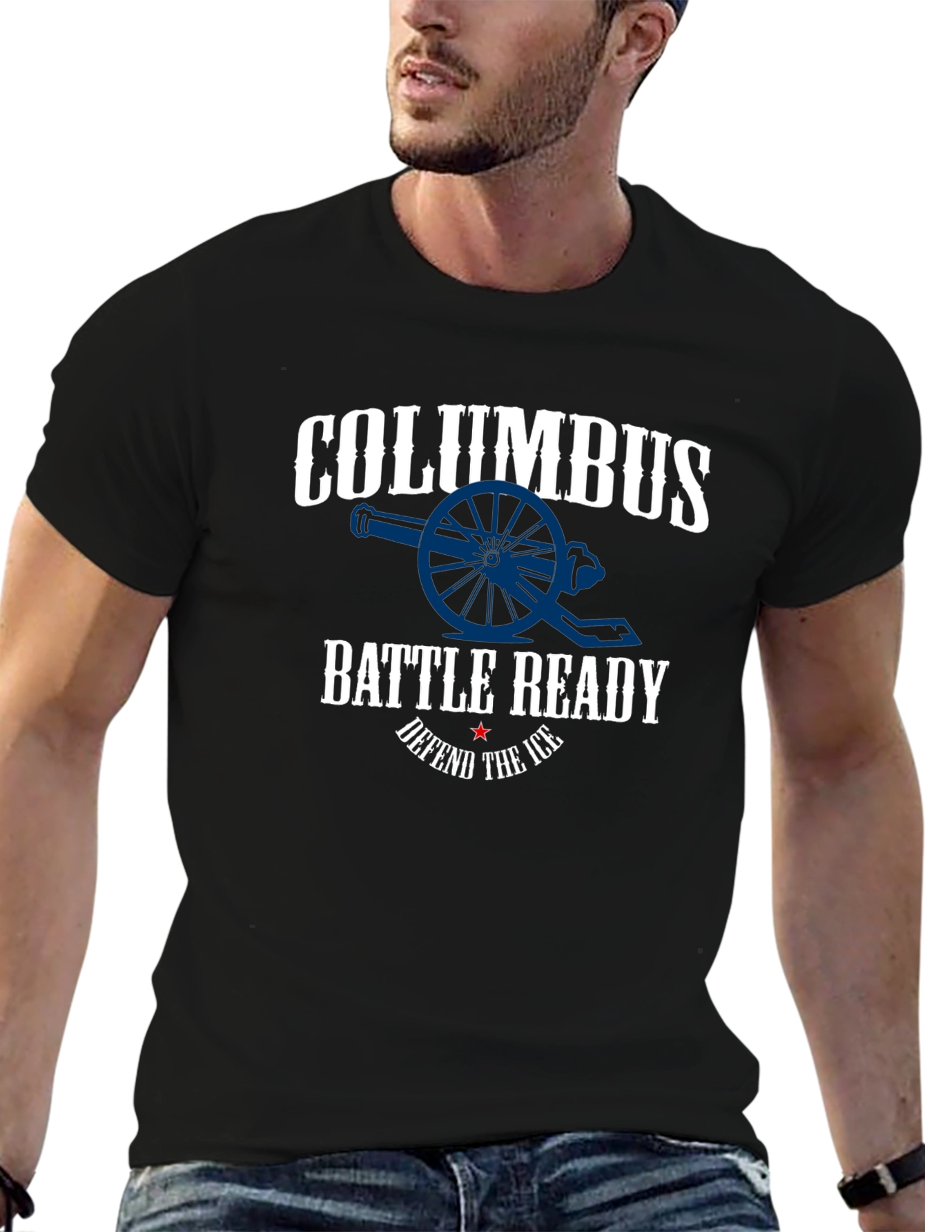 Columbus Battle Ready T-Shirt - Defend the Ice!