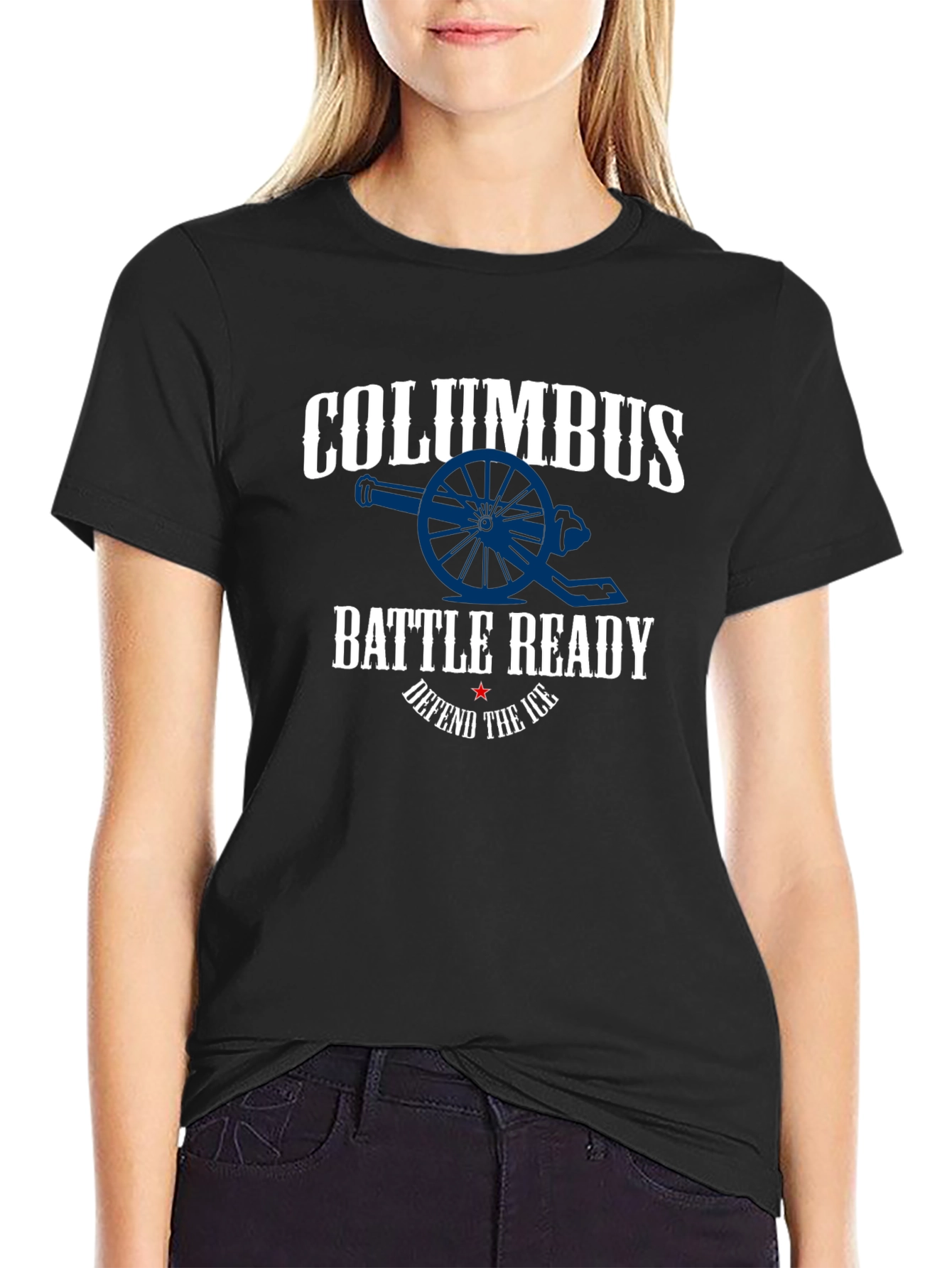 Columbus Battle Ready T-Shirt - Defend the Ice!