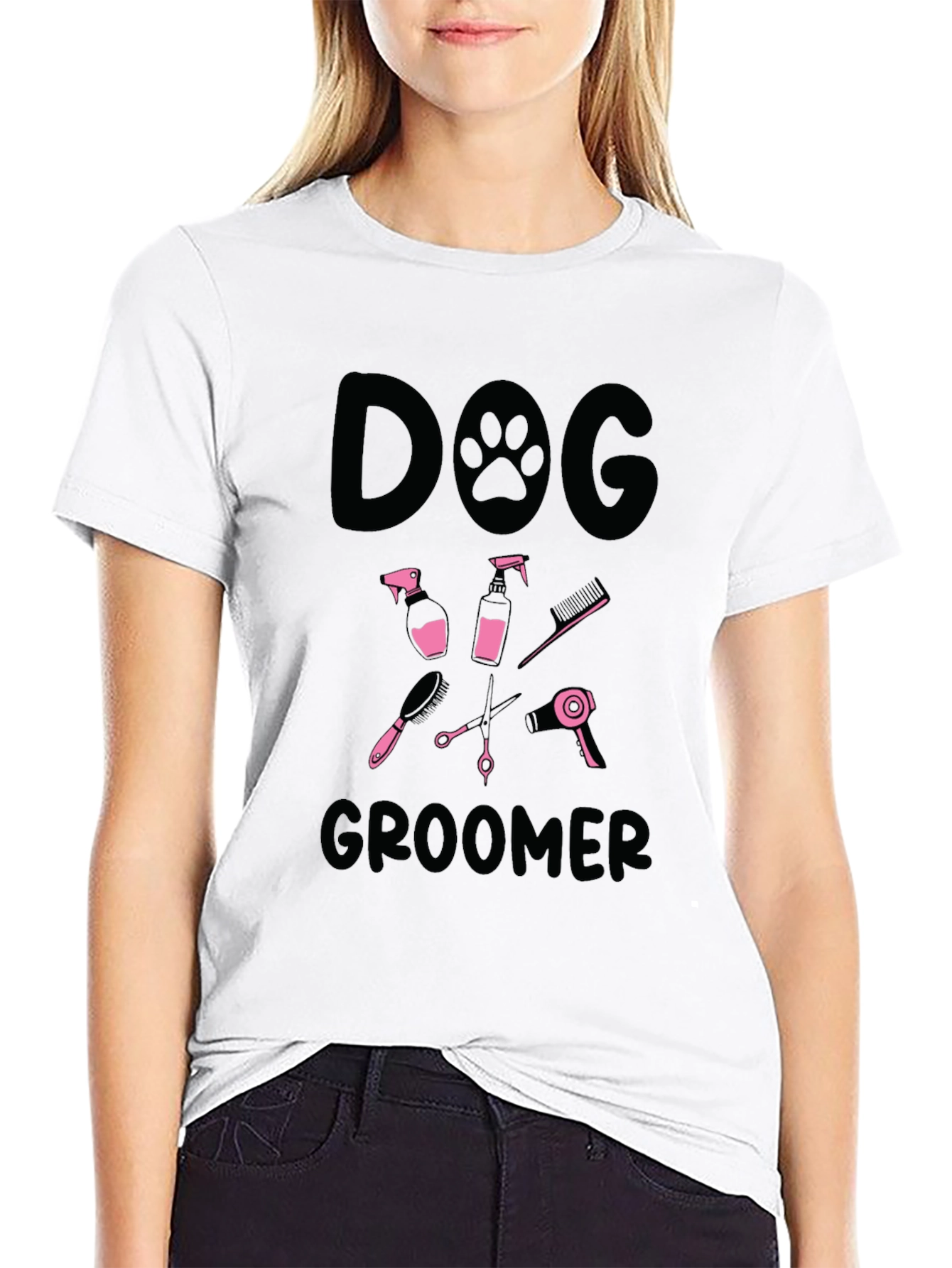 Dog Groomer Graphic T-Shirt