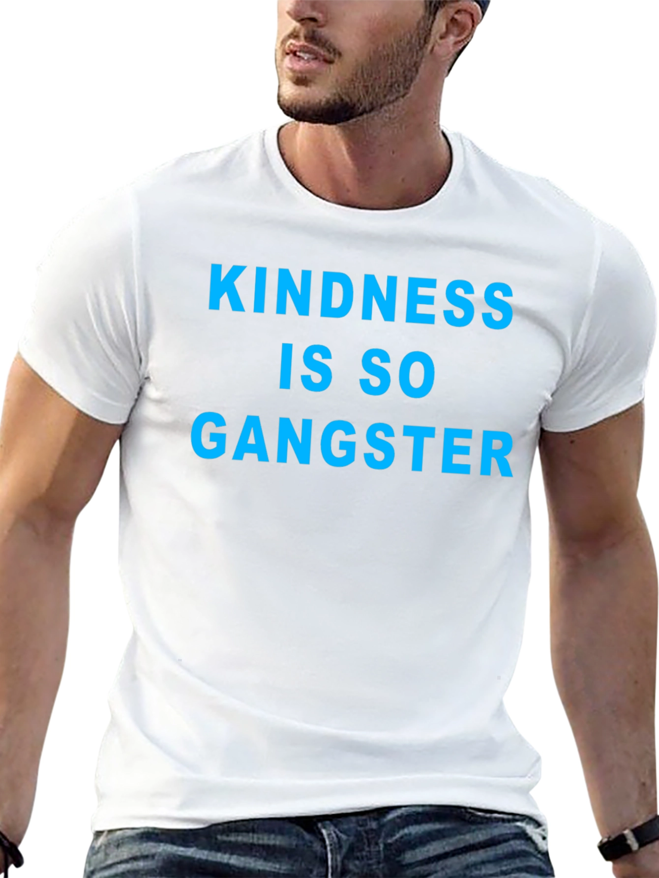 Kindness Is So Gangster Graphic T-Shirt