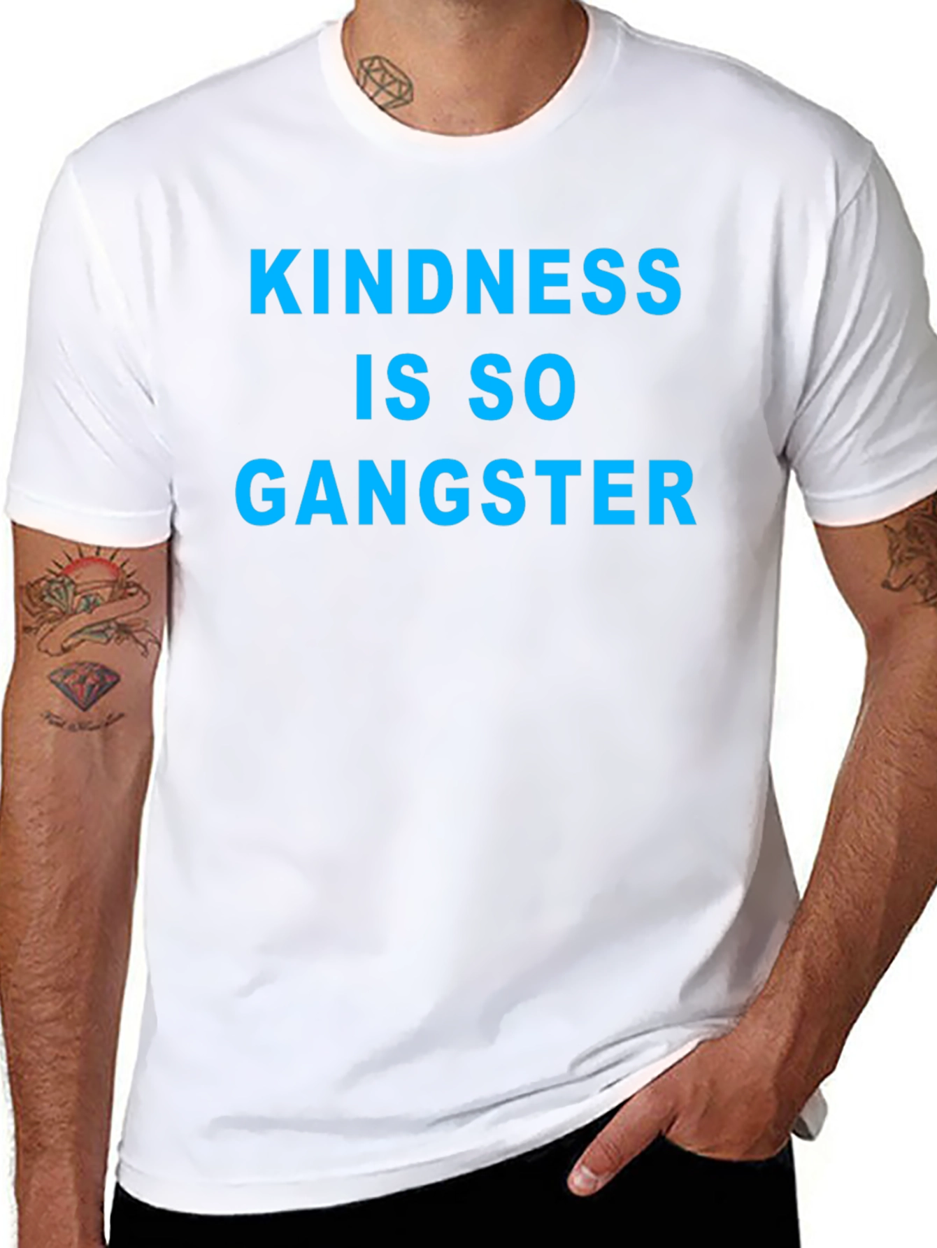 Kindness Is So Gangster Graphic T-Shirt
