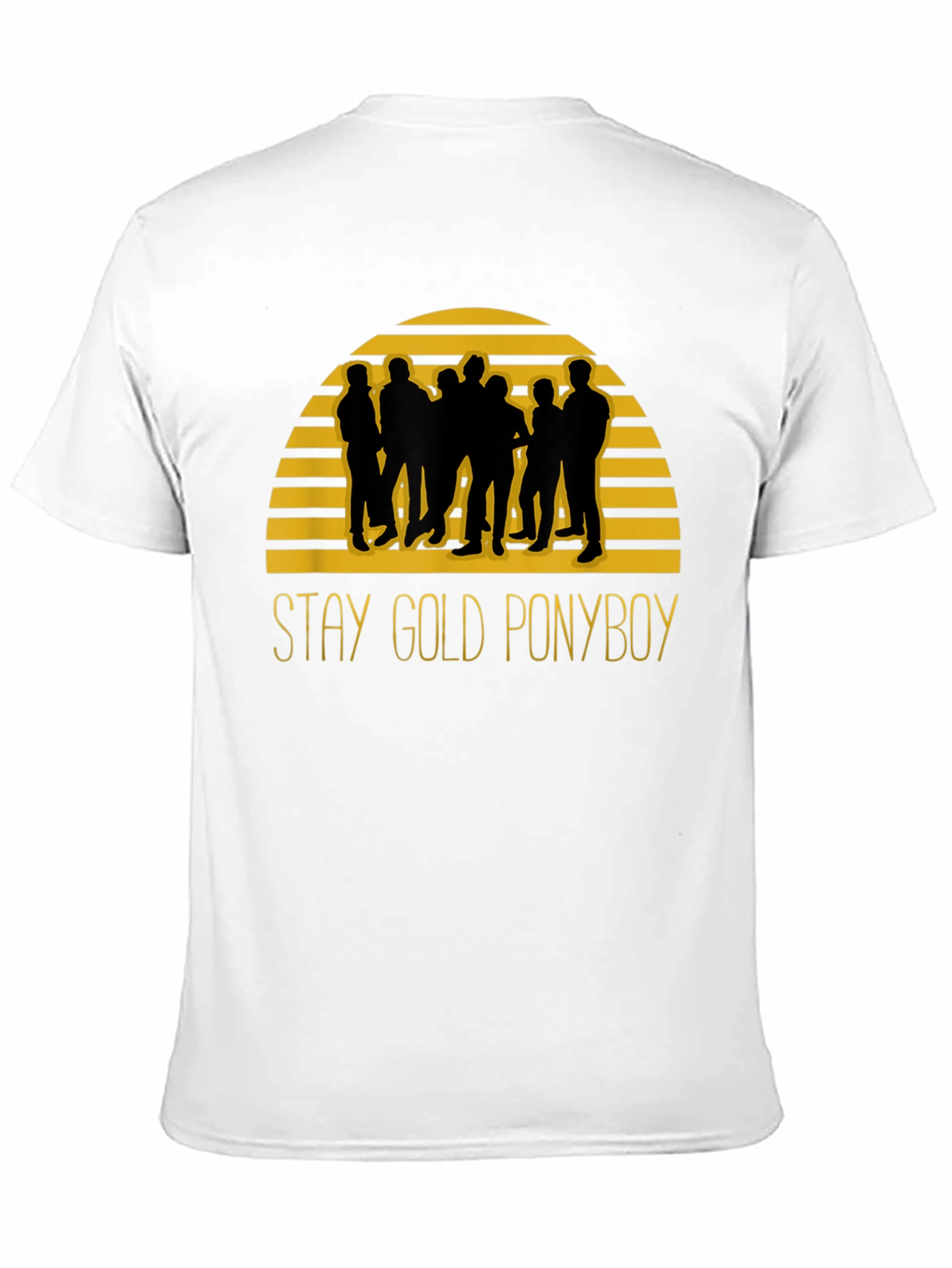Stay Gold Ponyboy Black Graphic Tee