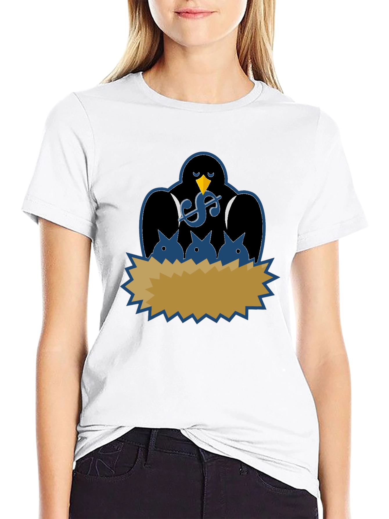 Money Bird Nest T-Shirt - Soft Cotton Tee