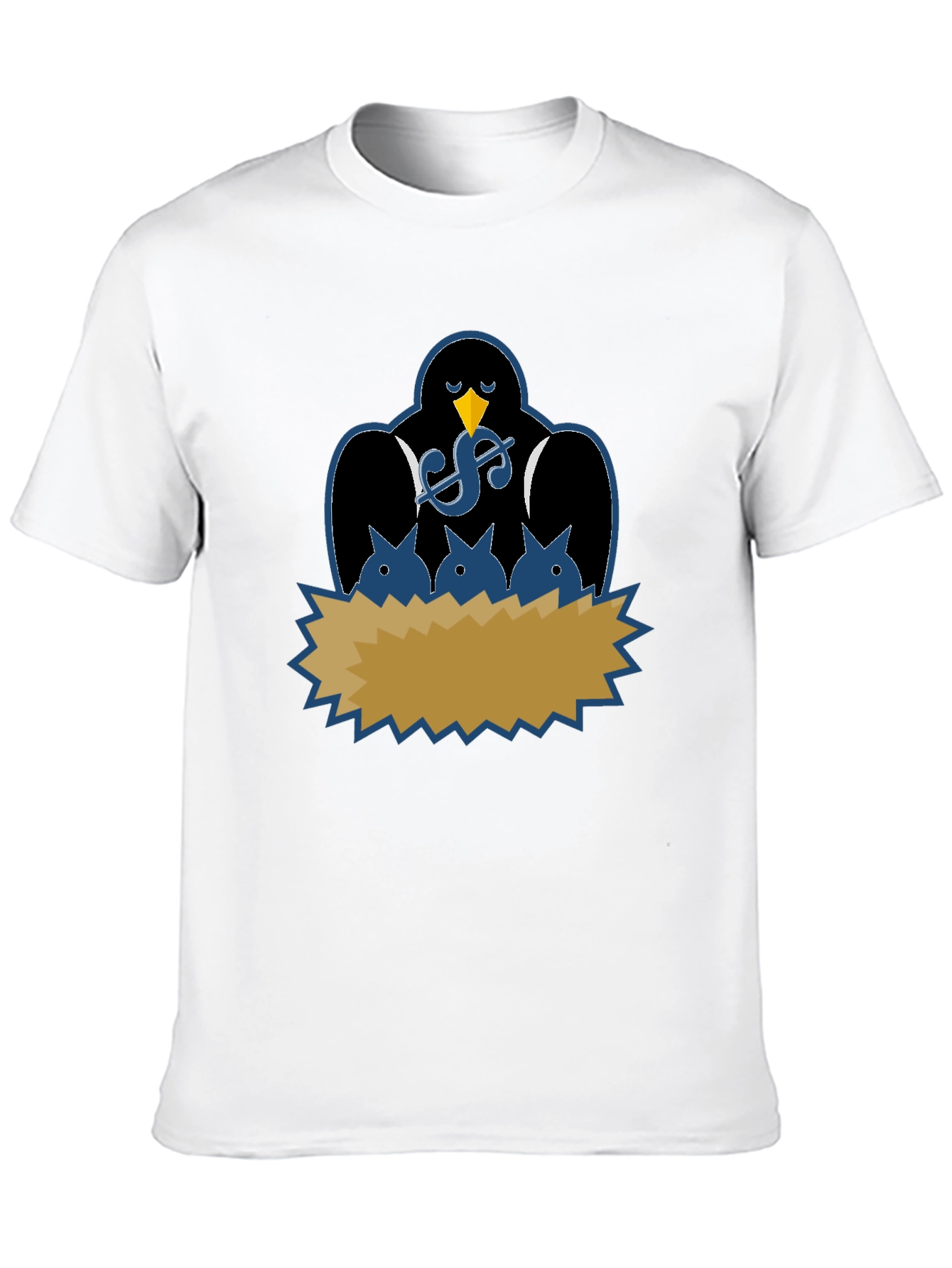 Money Bird Nest T-Shirt - Soft Cotton Tee