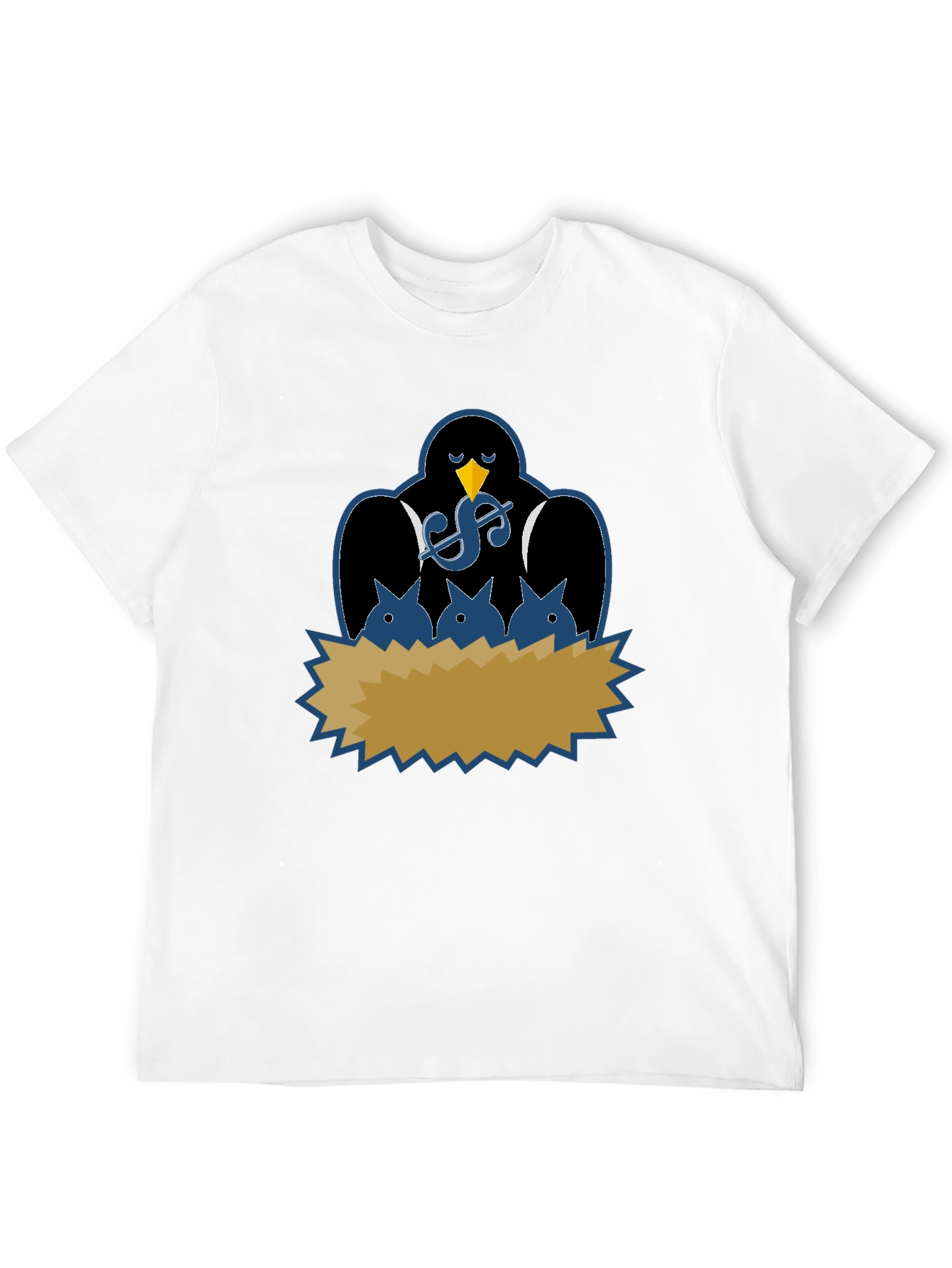 Money Bird Nest T-Shirt - Soft Cotton Tee