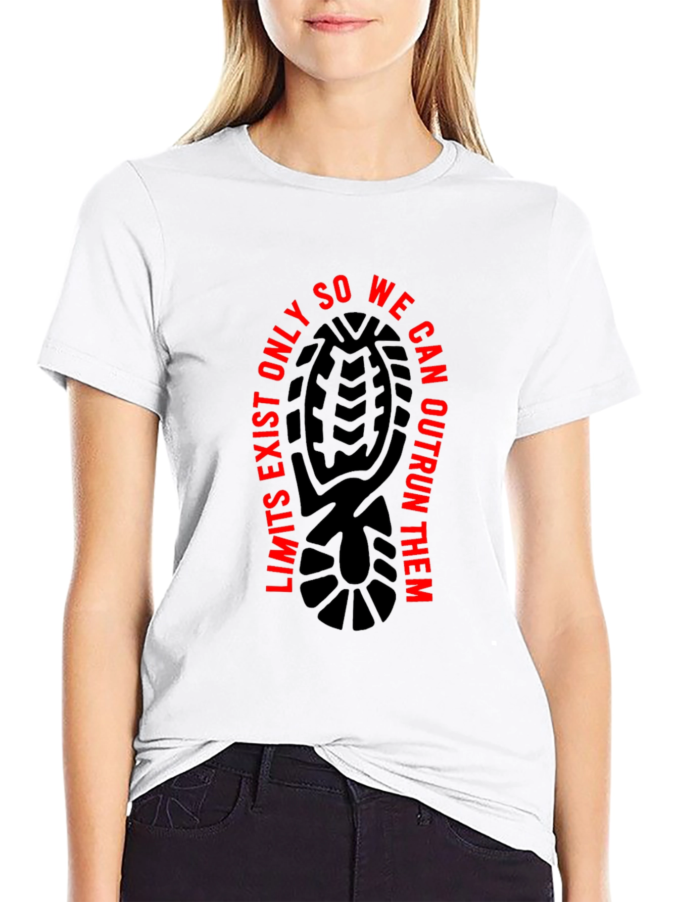 Limits Exist Running Graphic T-Shirt