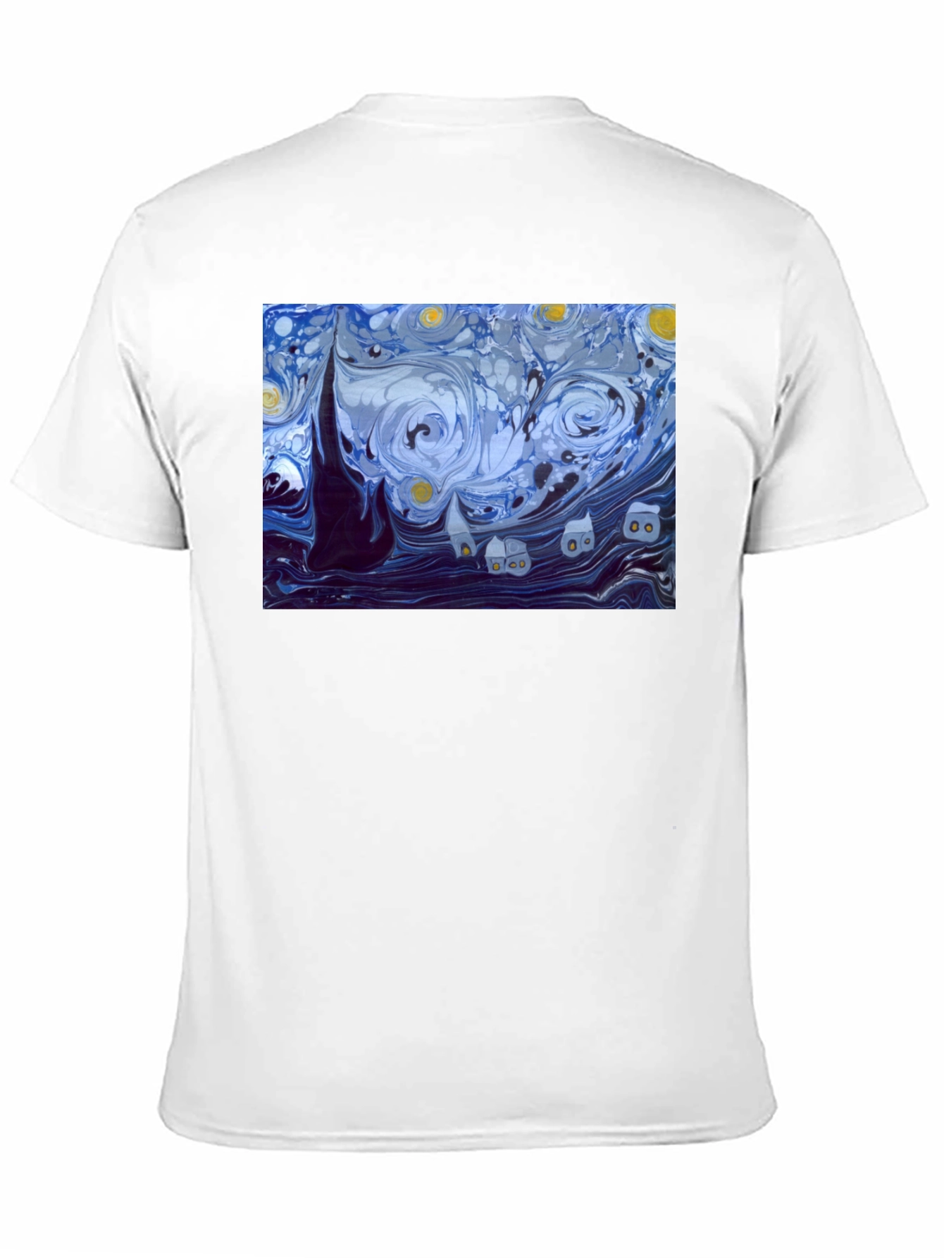 Starry Night Graphic Tee - Classic Art Shirt